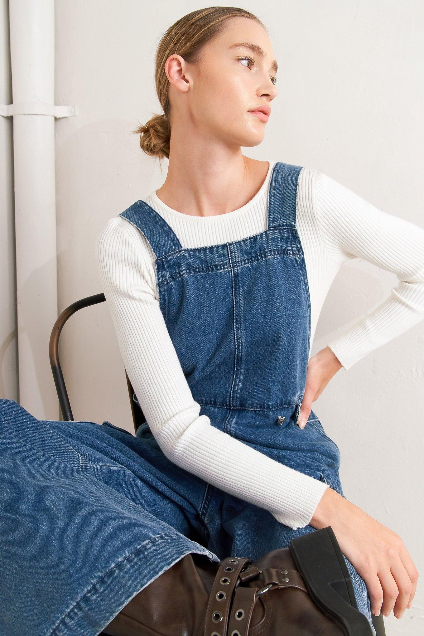 Let Me Talk Denim Cargo Pants - Image 3
