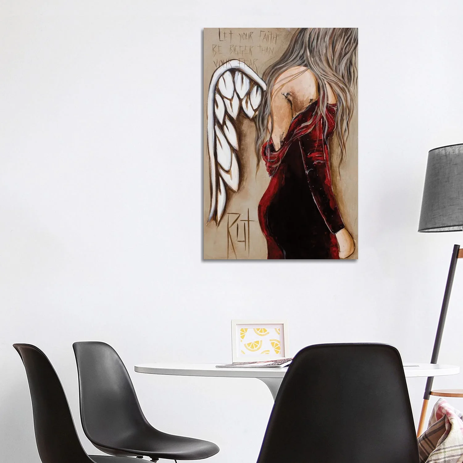 Let Your Faith by Ruth's Angels - Canvas Gallery Wrap - Image 3