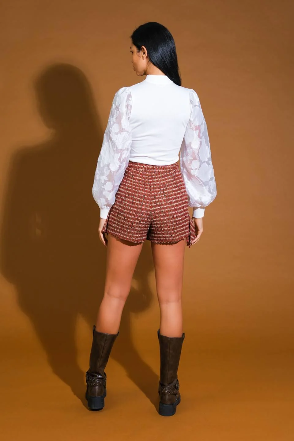 Letters From Manhattan Tweed Skort - Image 7