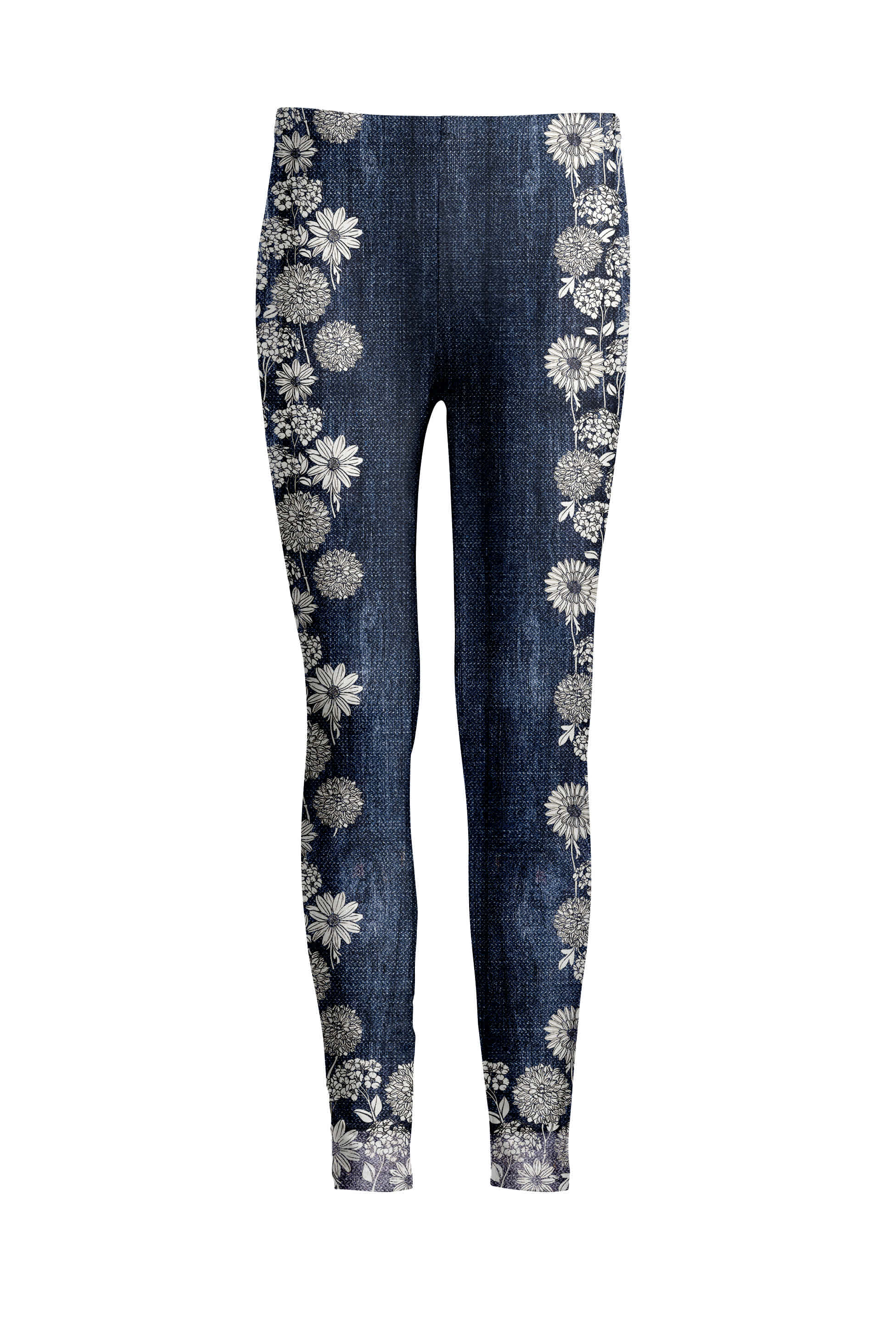 Lily by Firmiana Women's Medium Rise Leggings Light and Dark Brown Abstract Leopard - Image 11