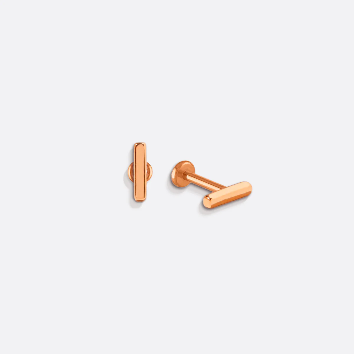 Mint & Lily Little Bar Sleeper Flatback Earrings | 16g - Image 9