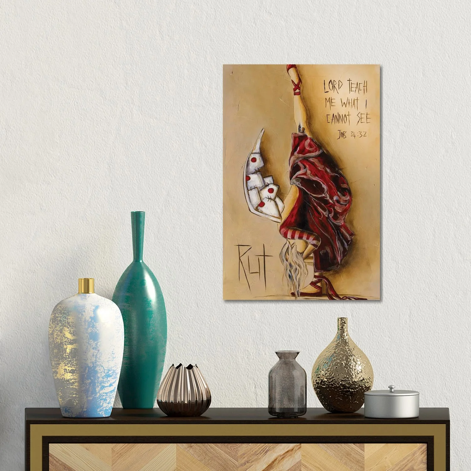 Lord Teach Me by Ruth's Angels - Canvas Gallery Wrap - Image 6