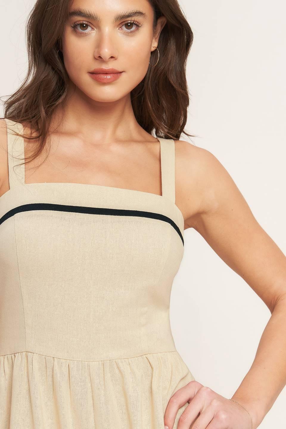 Lovely Line Woven Romper - Image 5