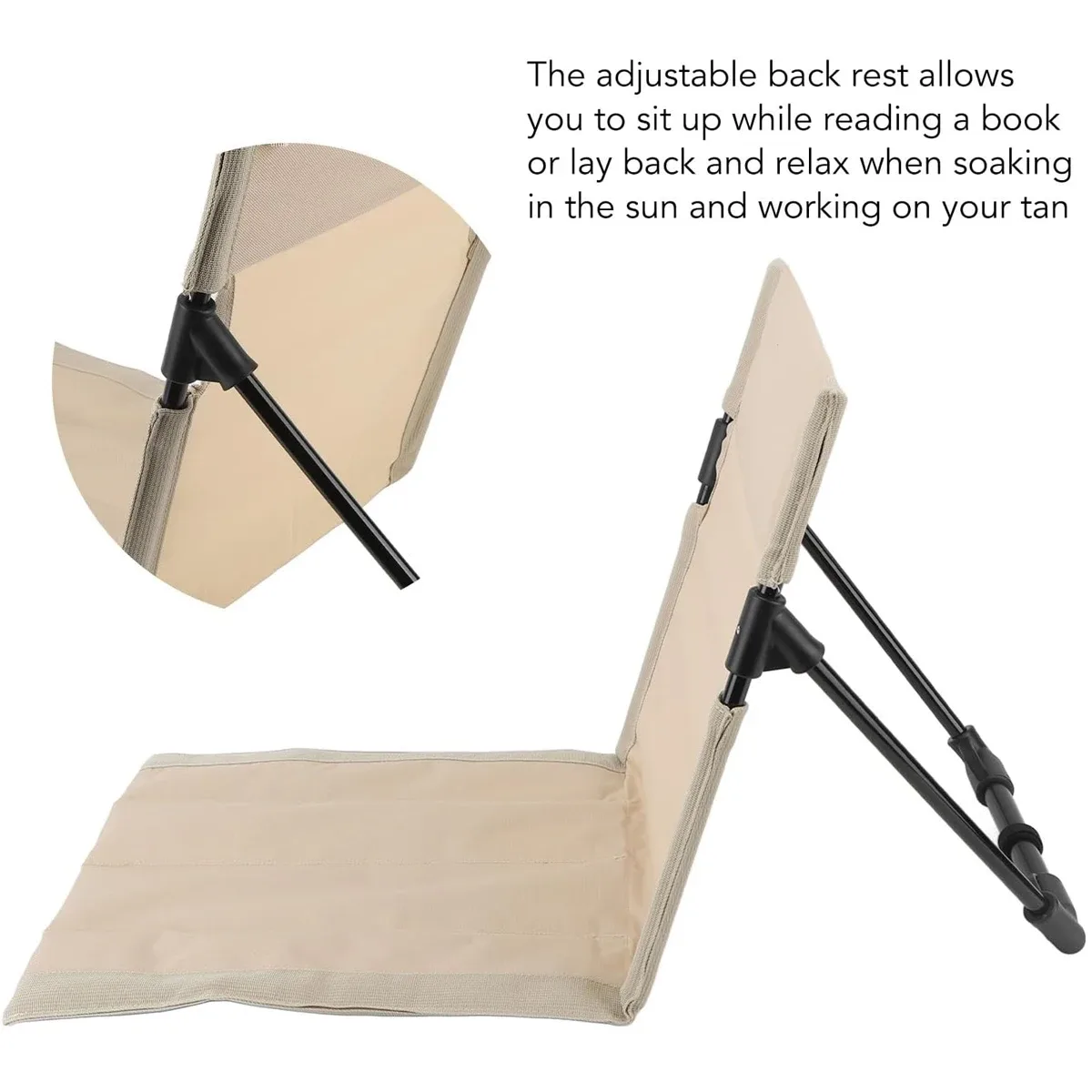 Low Profile Folding Beach Chair - Image 10