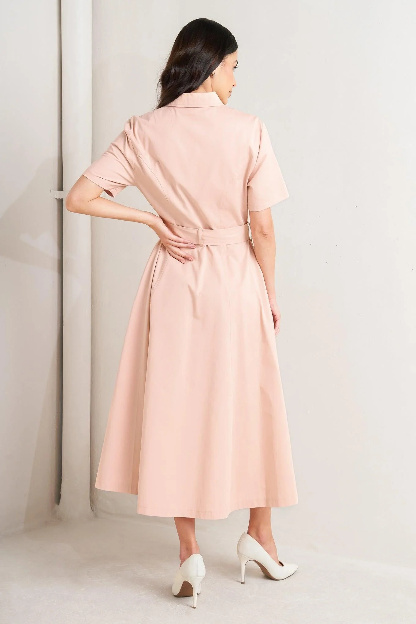 Lucky Me Woven Midi Dress - Image 21