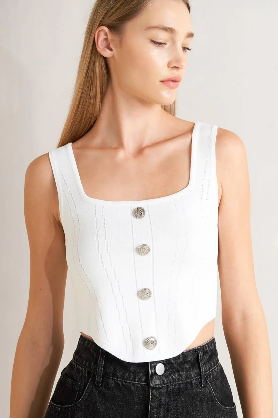 Luxe Basic Sweater Top - Image 2