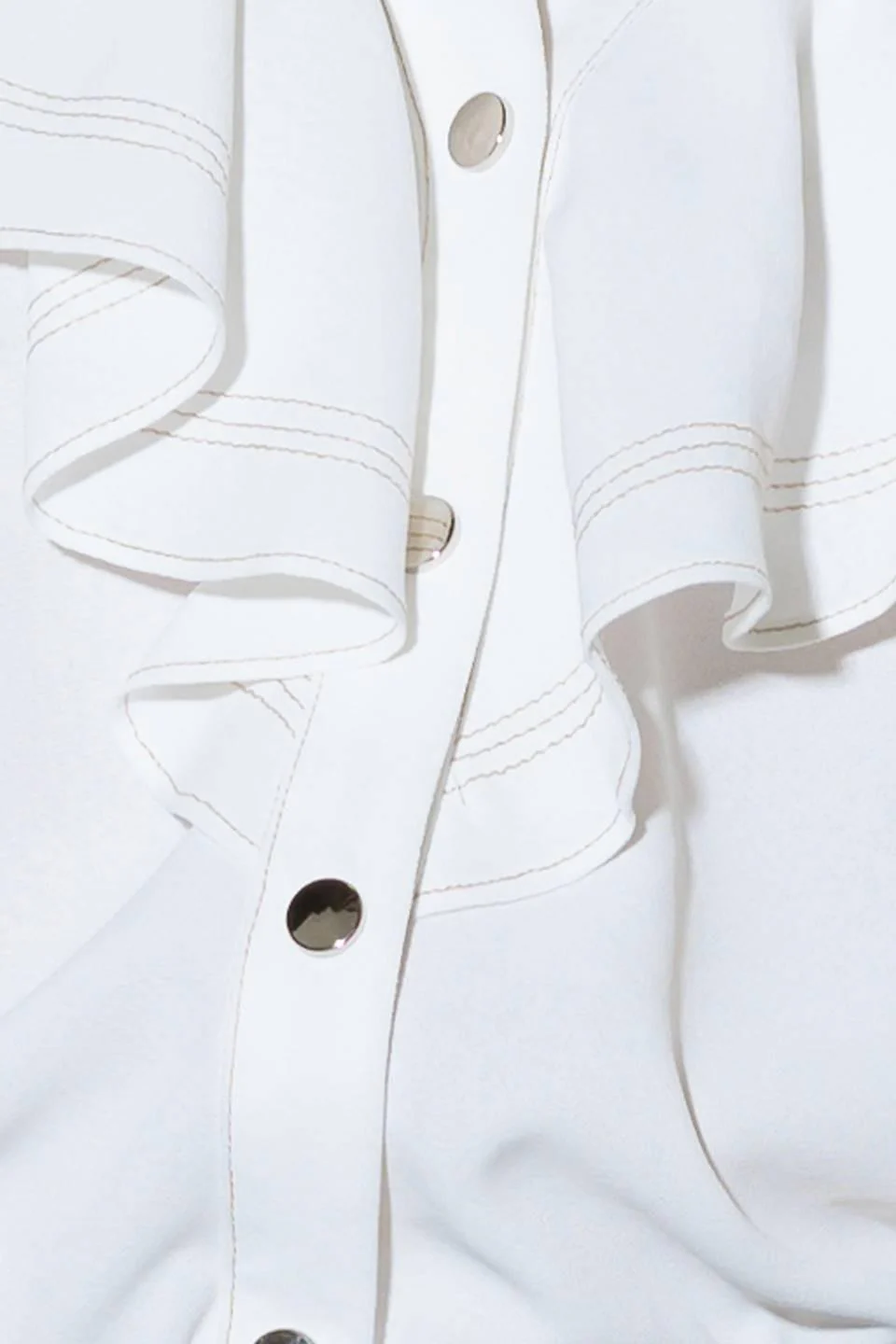 Made for Romance Off White Woven Top - Image 9