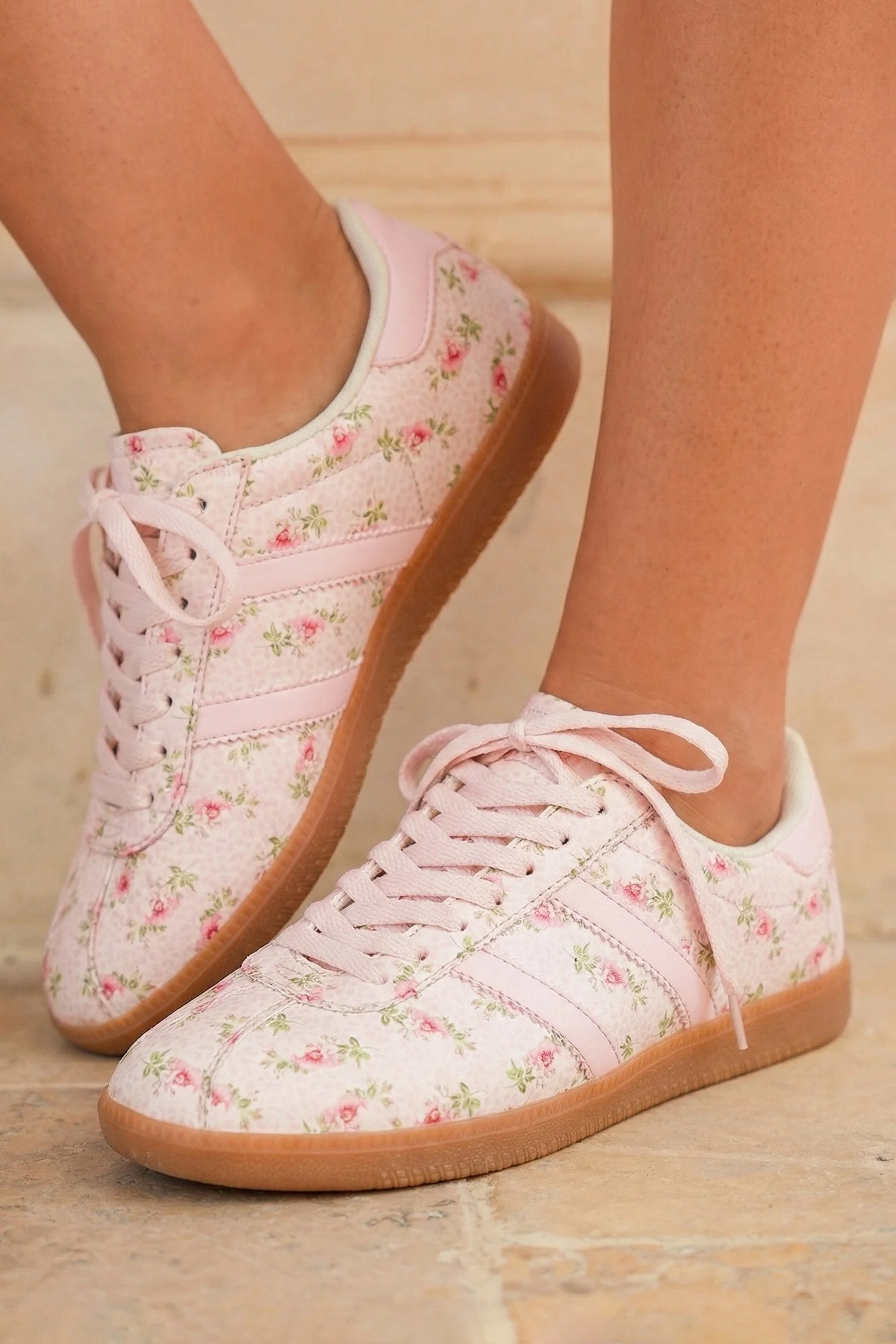 Threaded Pear Madeleine Pu Leather Flat Shoes - Image 3