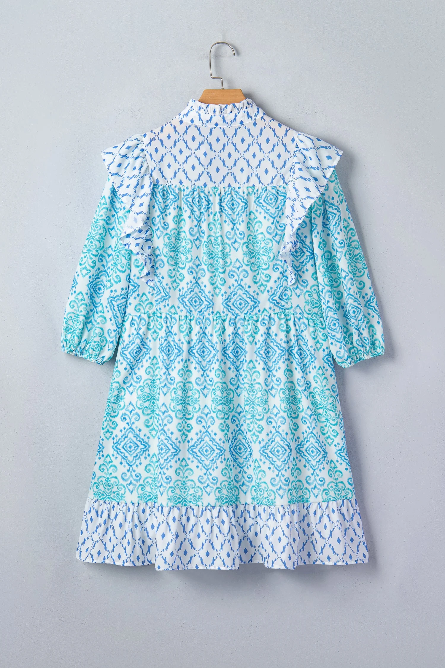 Threaded Pear Madilynn Puff Sleeve Mini Dress - Image 7