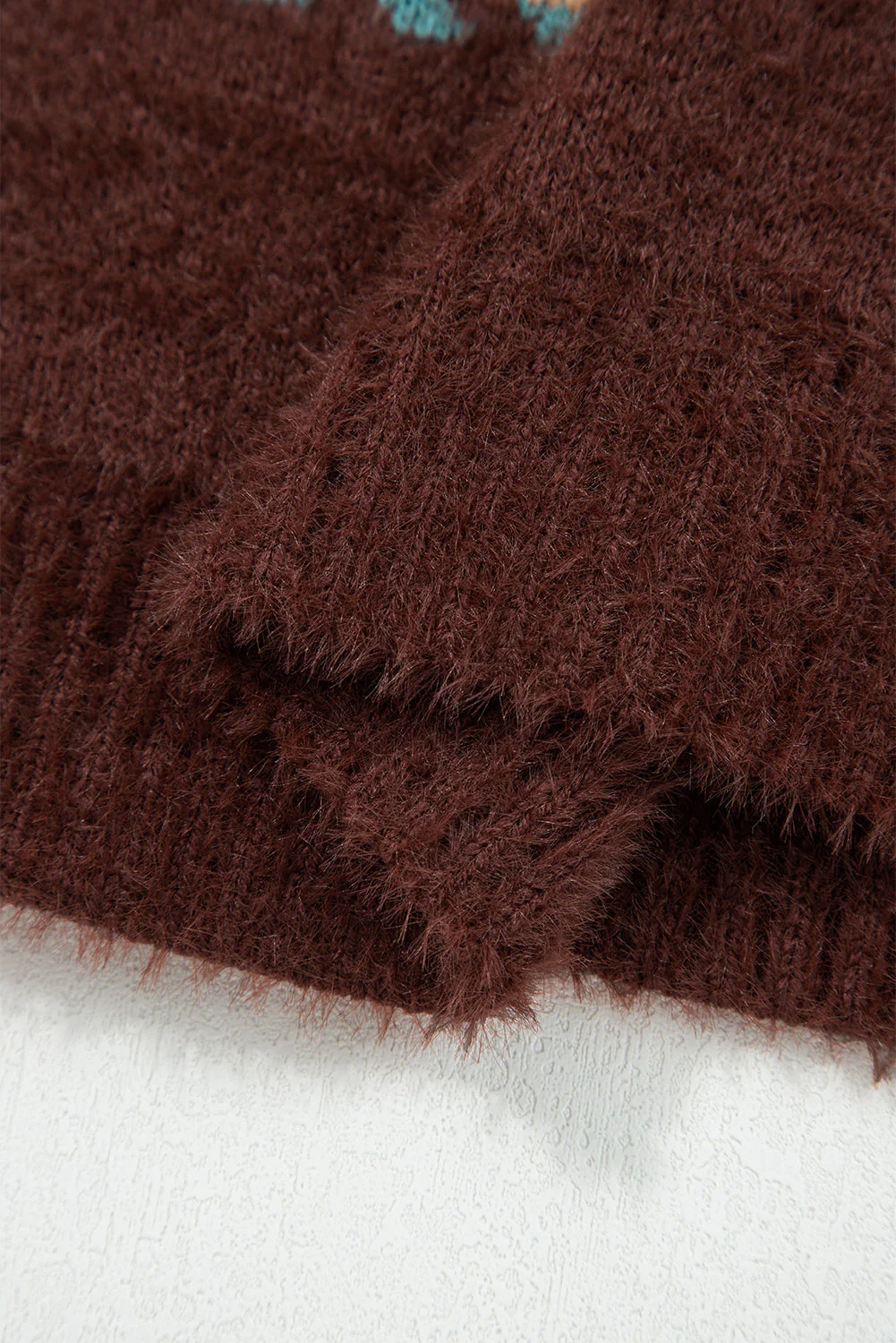 Threaded Pear Madison Knitted Drop Shoulder Sweater - Image 12