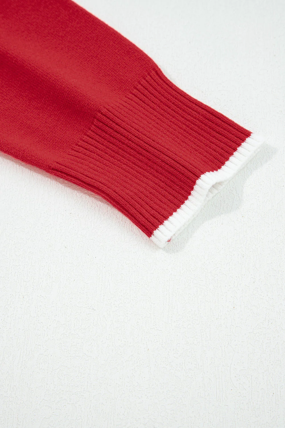 Threaded Pear Malaysia accent Holiday Cropped Sweater - Image 15