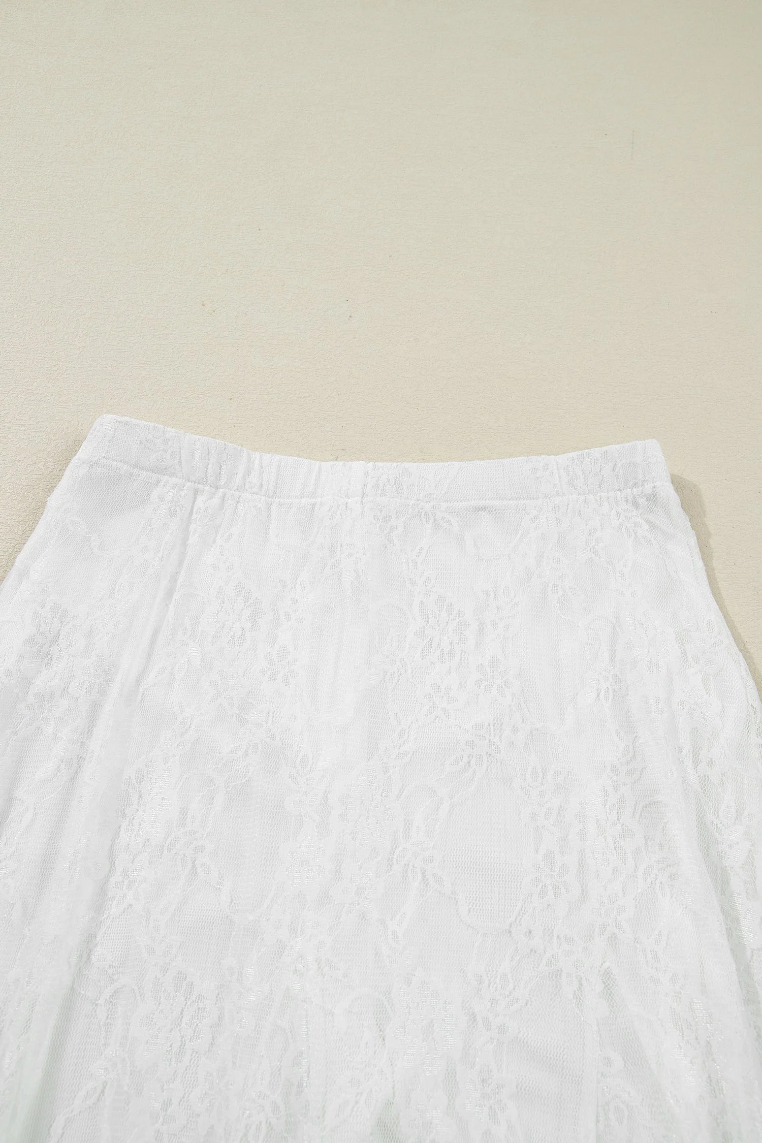 Threaded Pear Maliyah Lace Flowy Maxi Skirt - Image 12