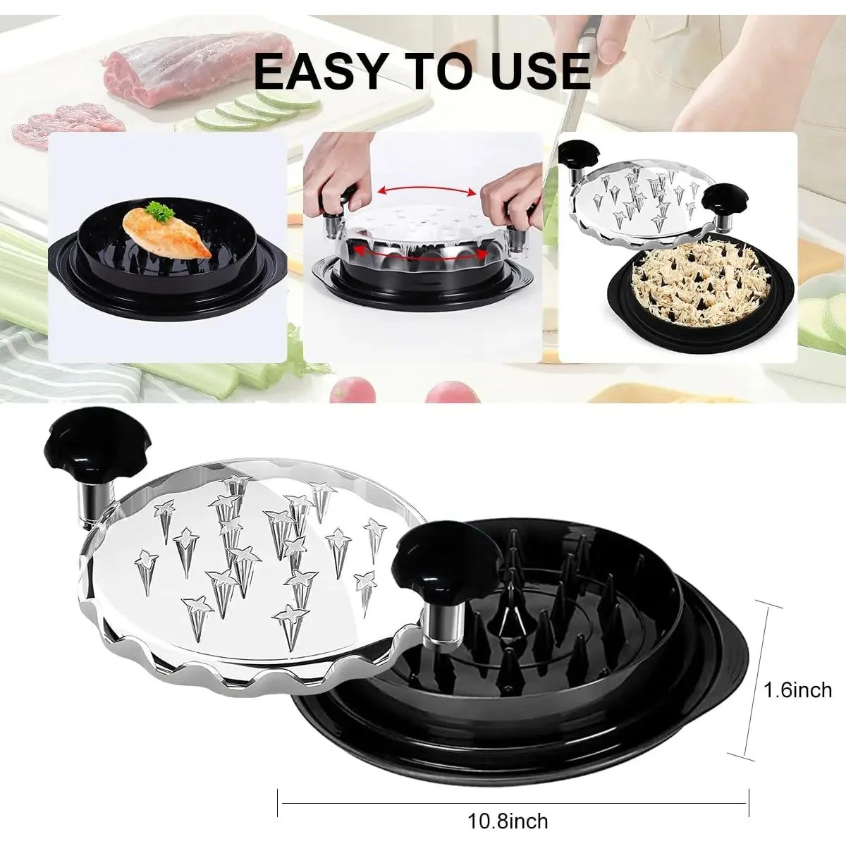 Manual Chicken Shredder Tool - Image 7