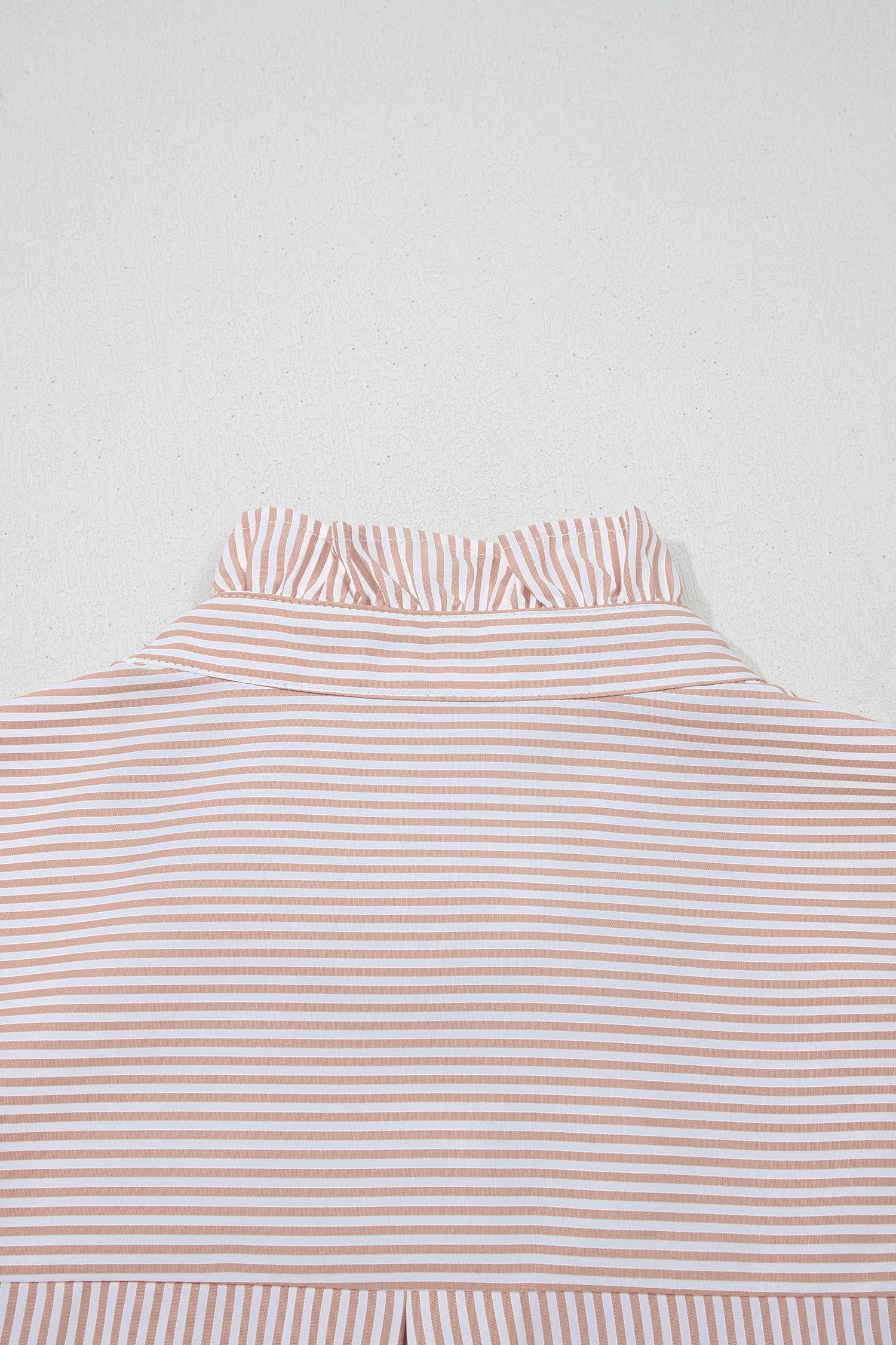 Threaded Pear Maren Frilled Collar Down Shirt - Image 13