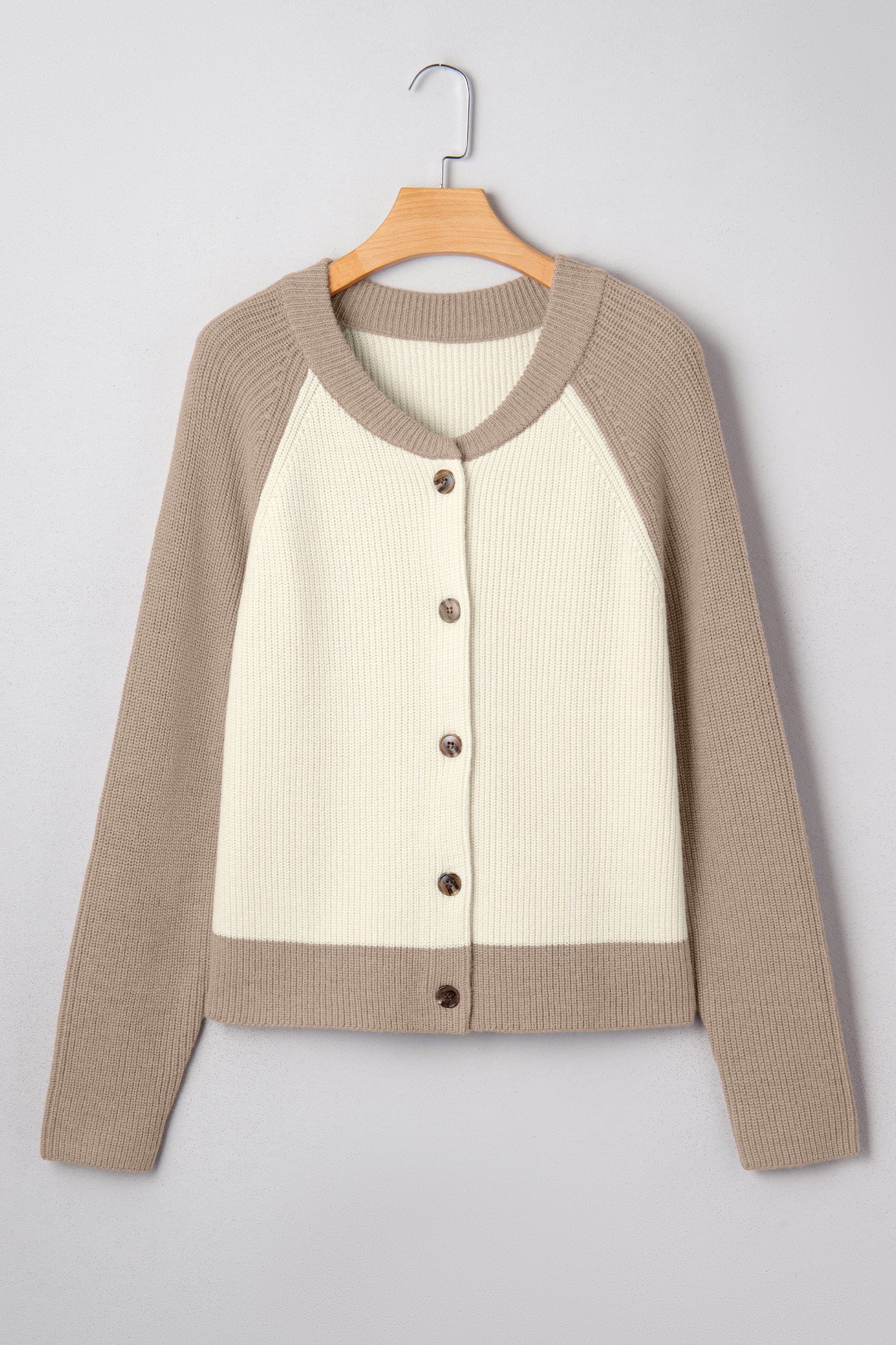 Threaded Pear Maryam Ribbed Knit Down Sweater - Image 9