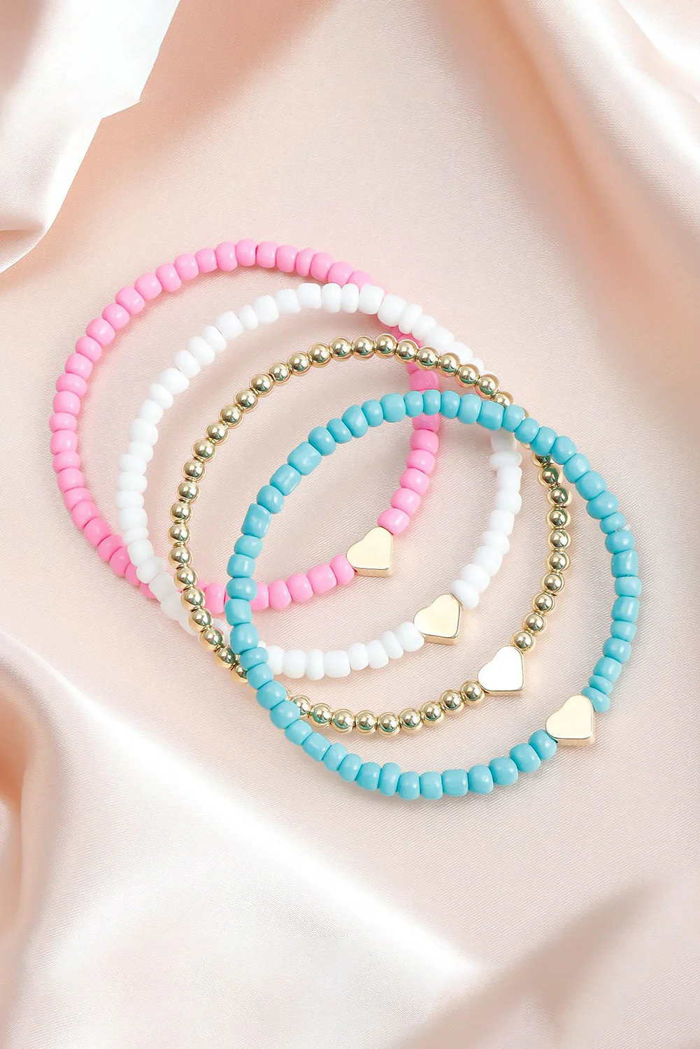 Mazie Beaded Layered Bracelet Set - Image 4