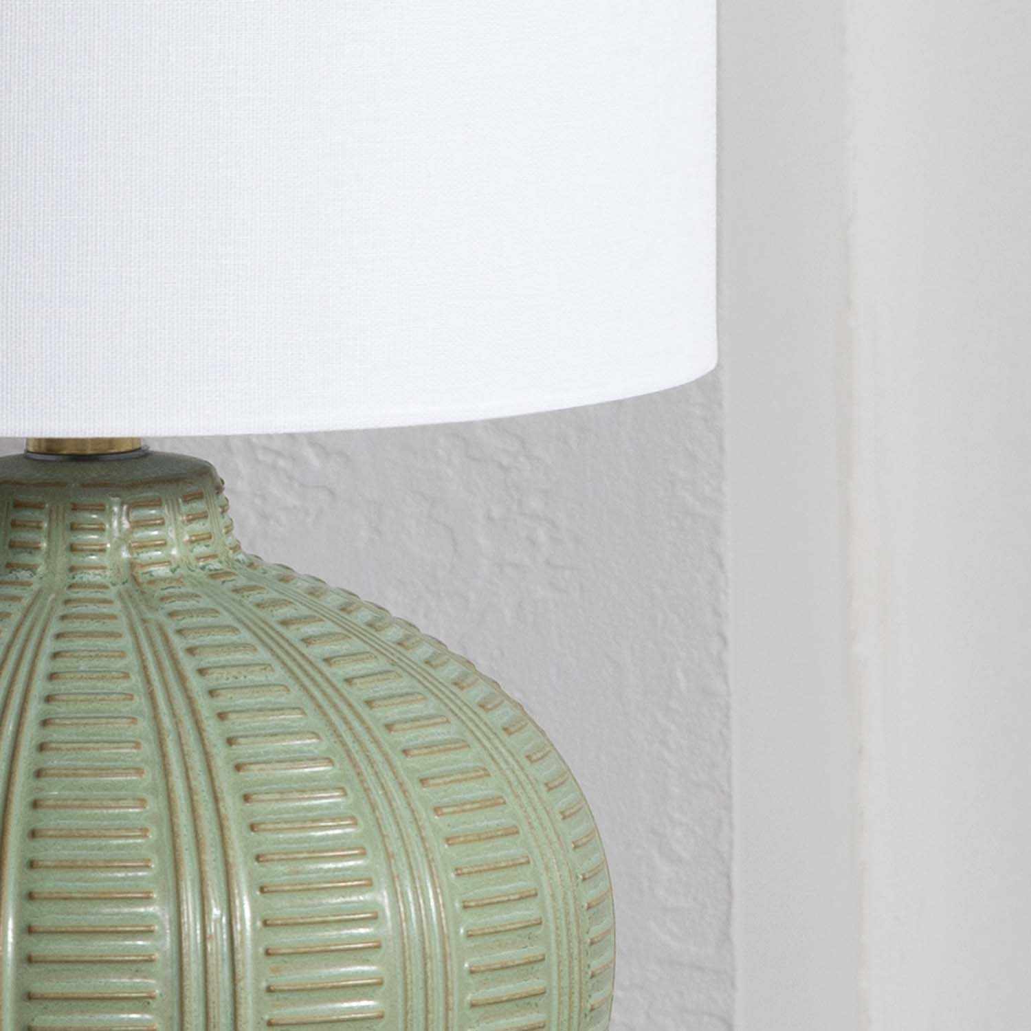 McMurray Green Textured Table Lamp - Clearance - Image 6