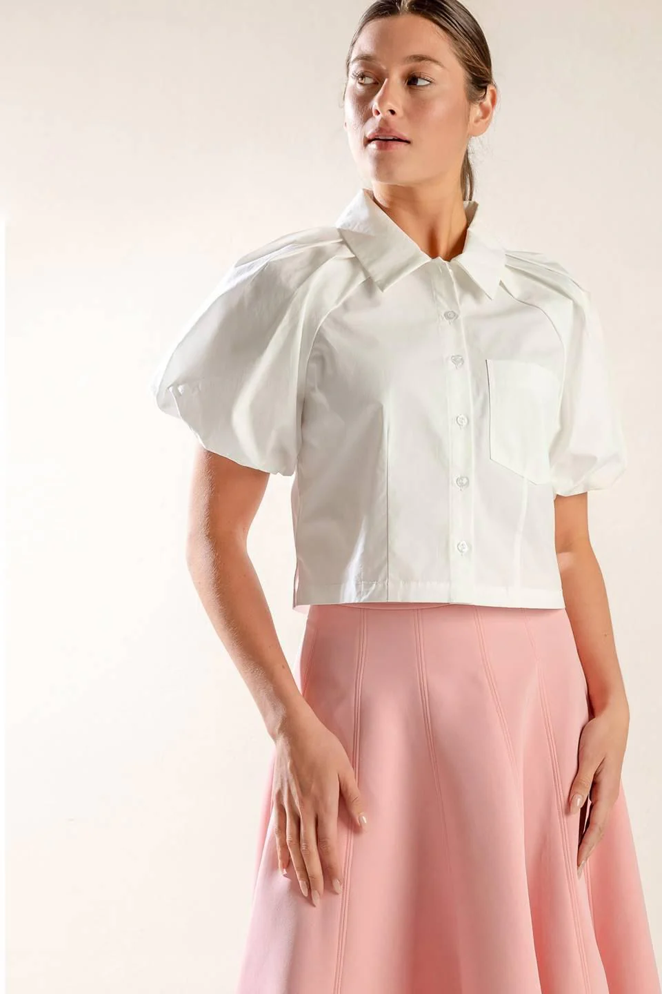 Meet You at the Garden Woven Top - Image 2