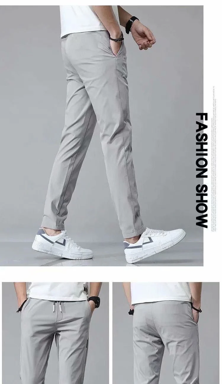 Men’s Straight Leg Sweats – Lightweight, Casual, Korean-Inspired Comfort - Image 4