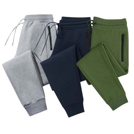 BenBen Mens 3 Pack Ultra Soft Fleece Zipper Pocket Jogger - Image 31