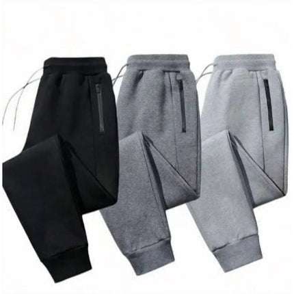 BenBen Mens 3 Pack Ultra Soft Fleece Zipper Pocket Jogger - Image 8
