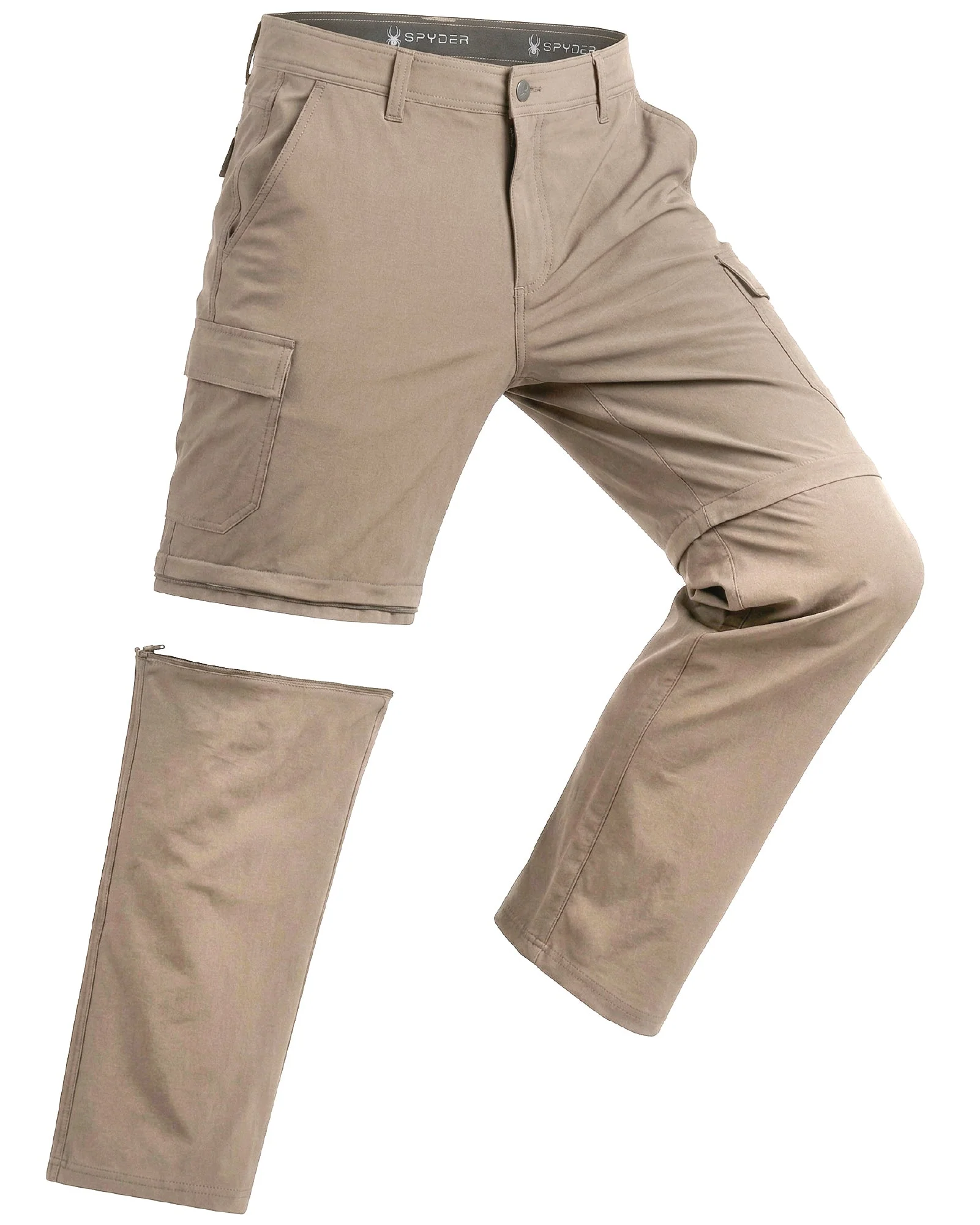 Men's Atmosphere Convertible Cargo Pant - Mushroom - Image 5