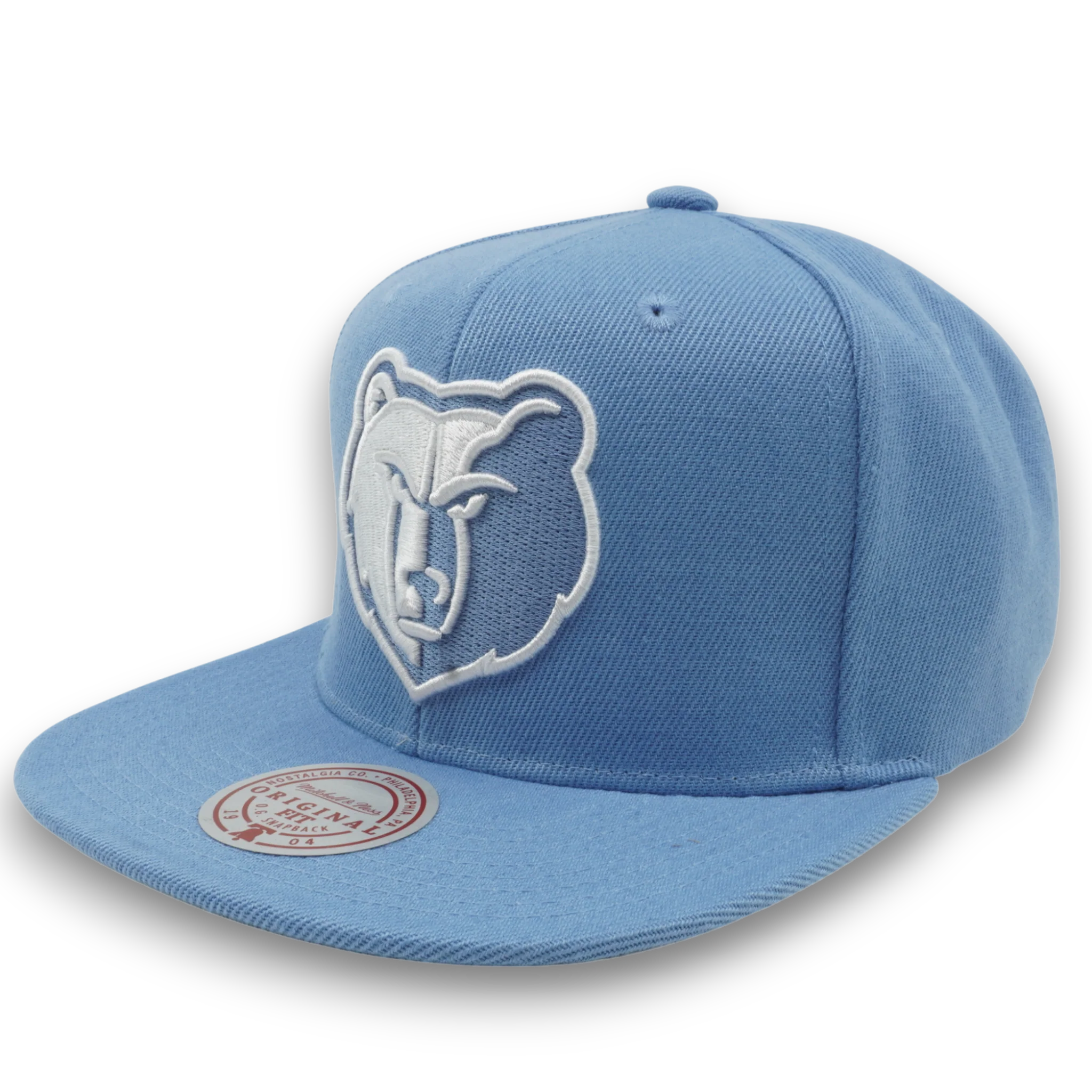 Mitchell & Ness Men's NBA Back To Basics Snapback Grizzlies Blue