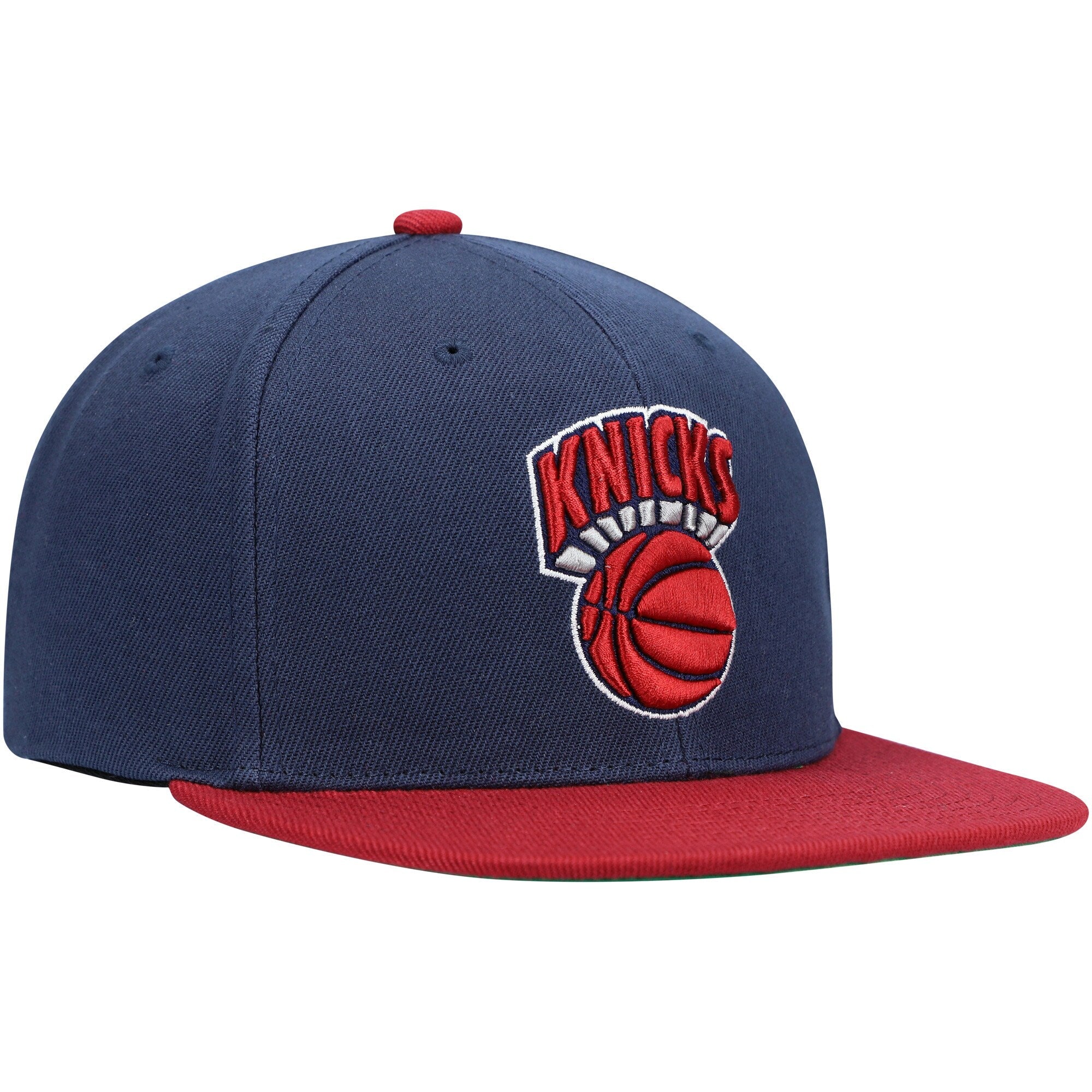 Mitchell & Ness Men's NBA Core Basic Snapback Hwc Knicks Snapback Caps - Image 3