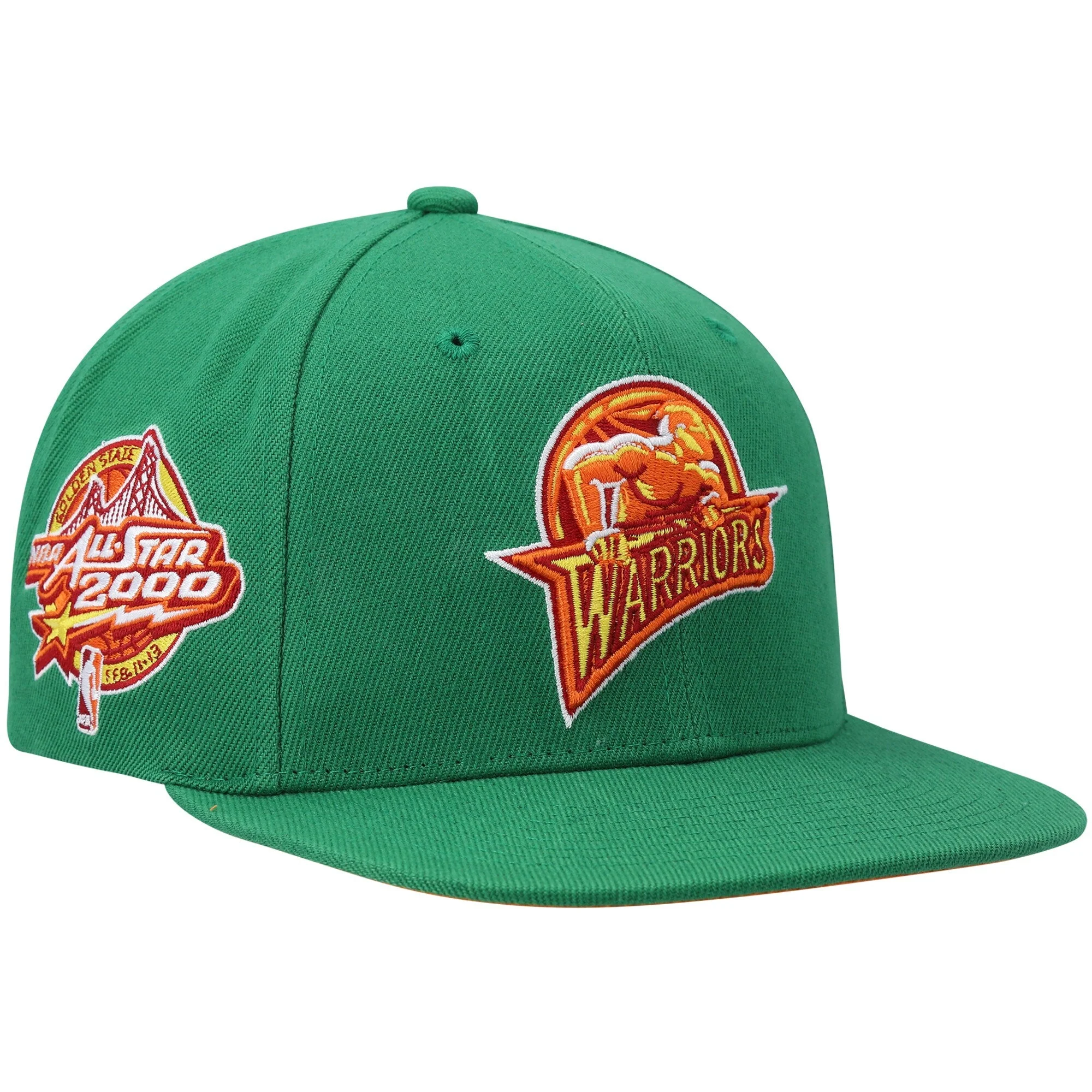 Mitchell & Ness Men's NBA Like Mike Snapback Hwc Warriors Snapback Caps - Image 3