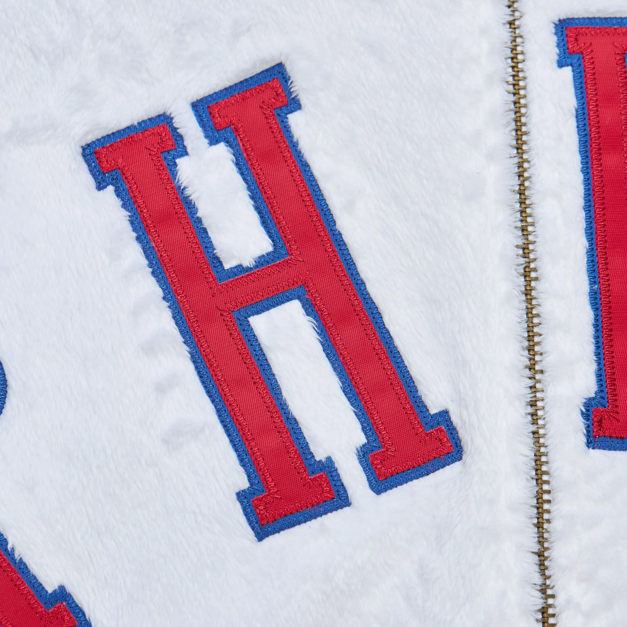 Mitchell & Ness Men's NBA Shooting Shirt 76Ers 1966 Wilt Chamberlain Jackets - Image 5