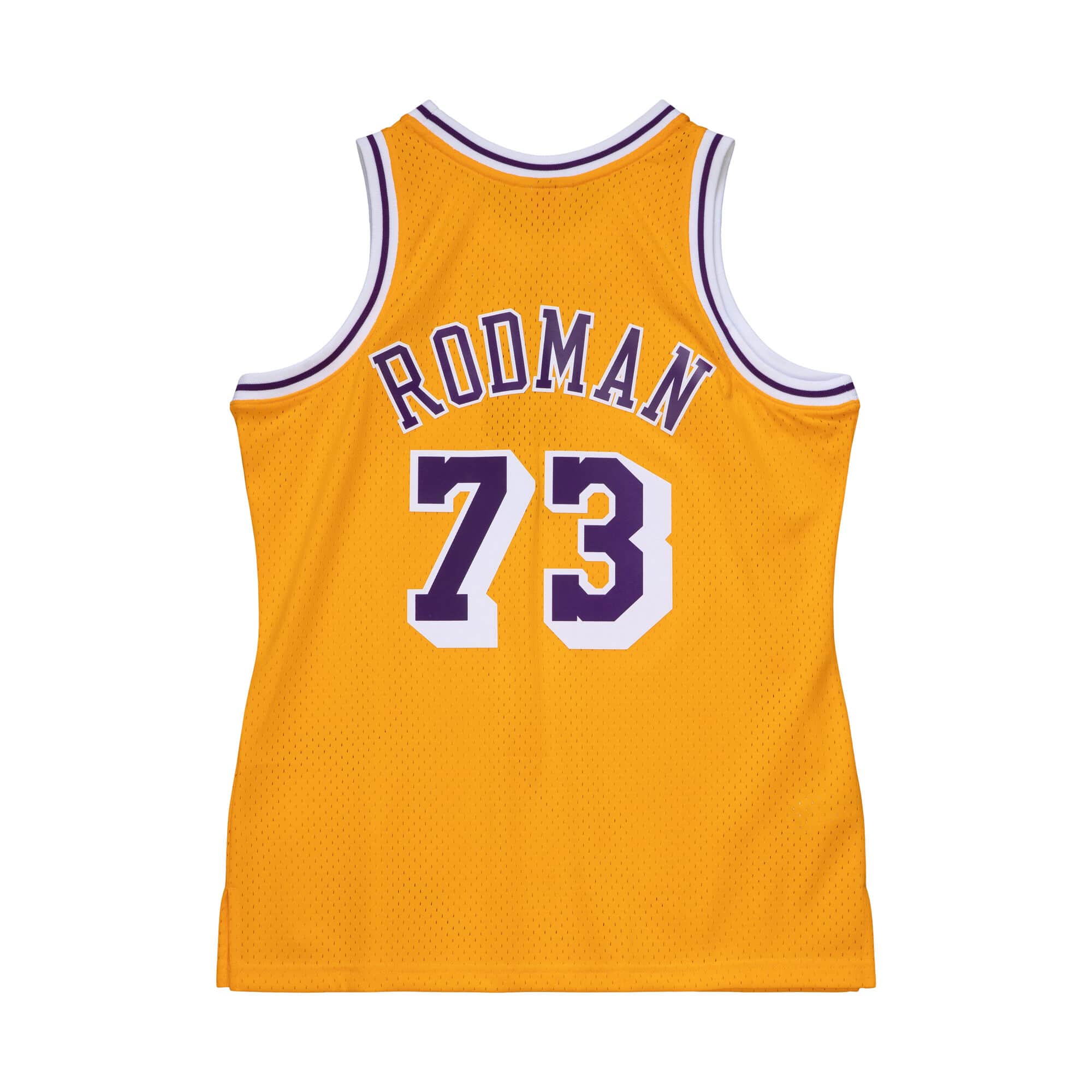 Mitchell & Ness Men's NBA Swingman Jersey - Lakers 1998 Dennis Rodman - Image 2