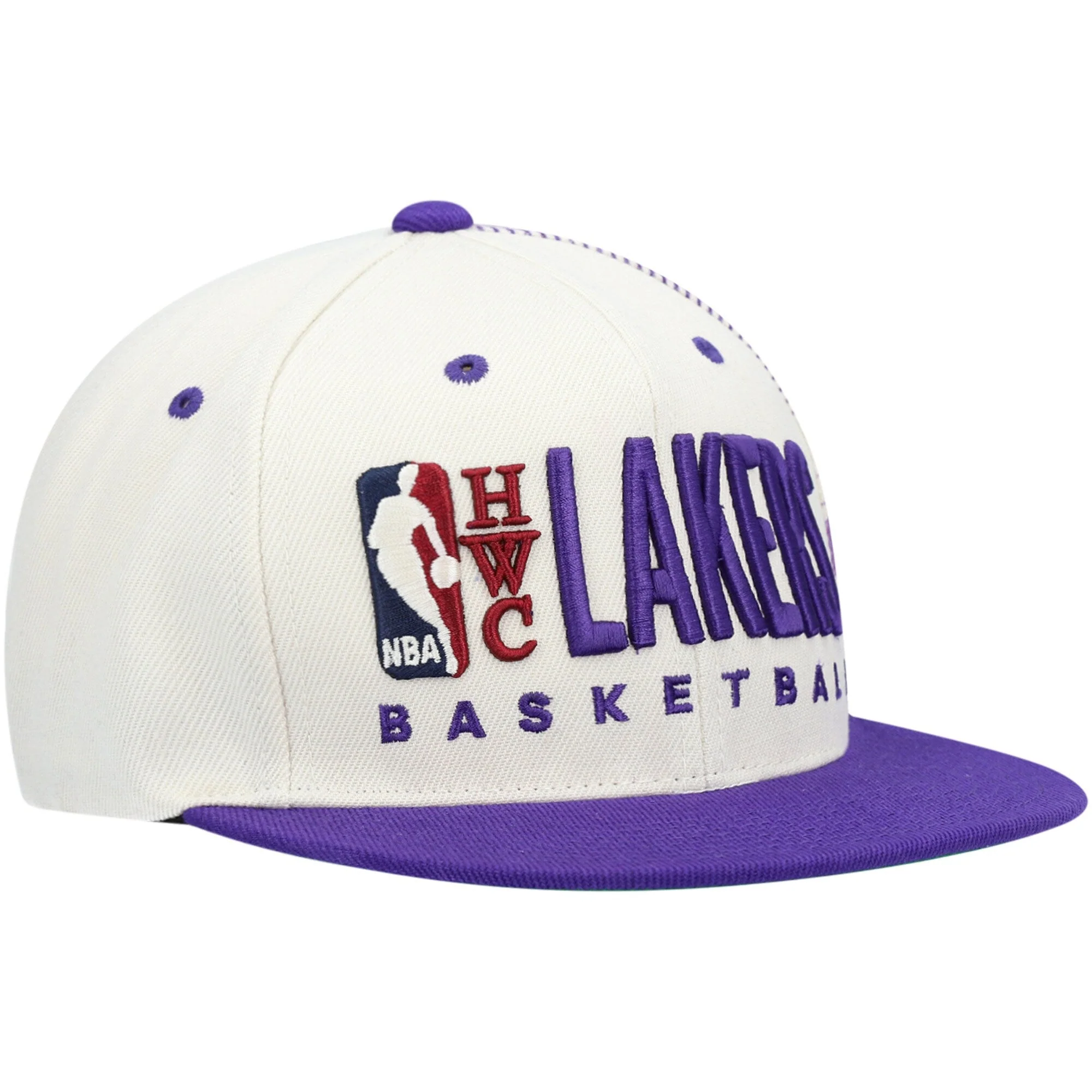 Mitchell & Ness Men's NBA Team Basketball Big Face Hwc Lakers - Image 3