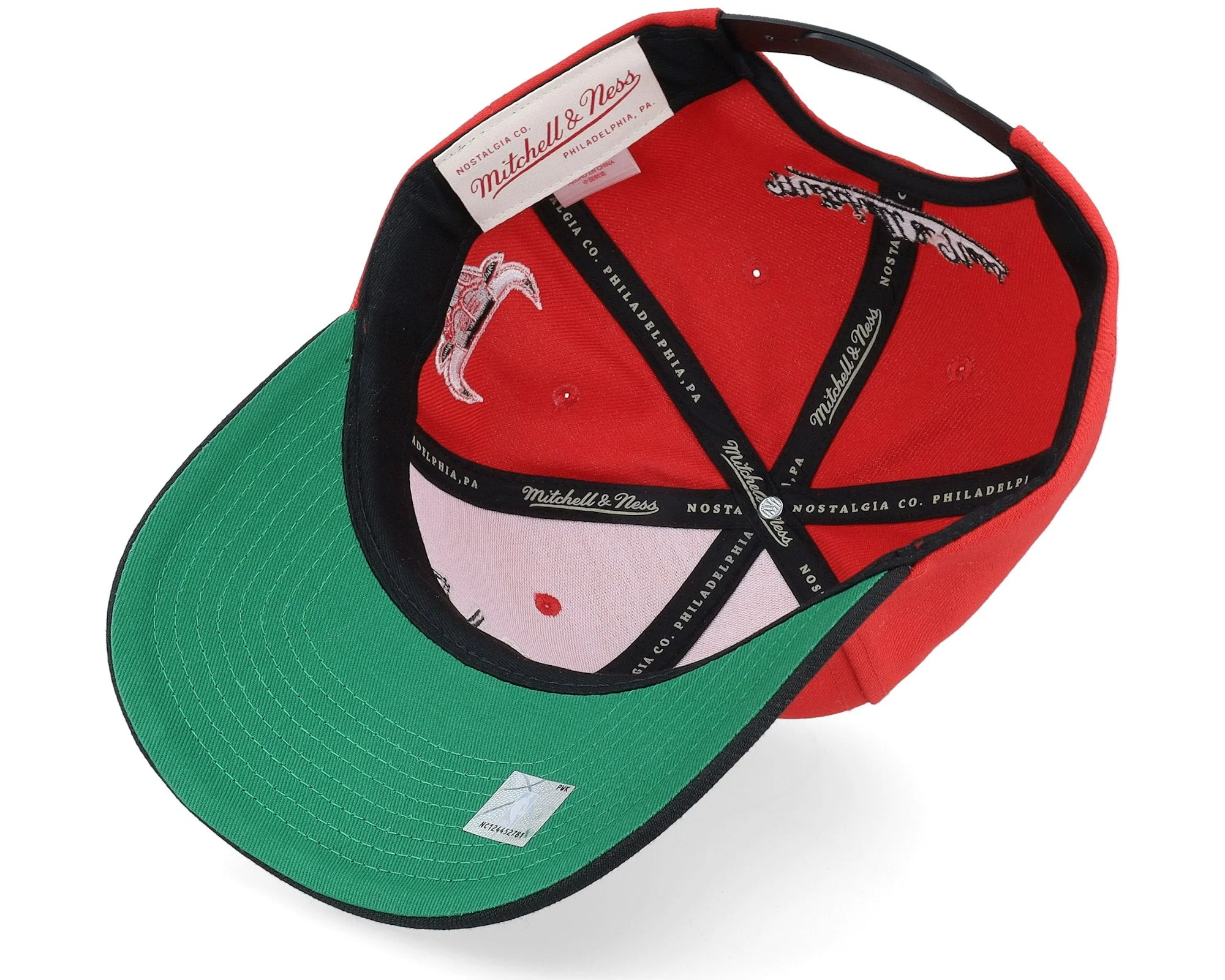 Mitchell & Ness Men's NBA Team Script 2.0 Pro Snapback Hwc Bulls Snapback Caps - Image 5