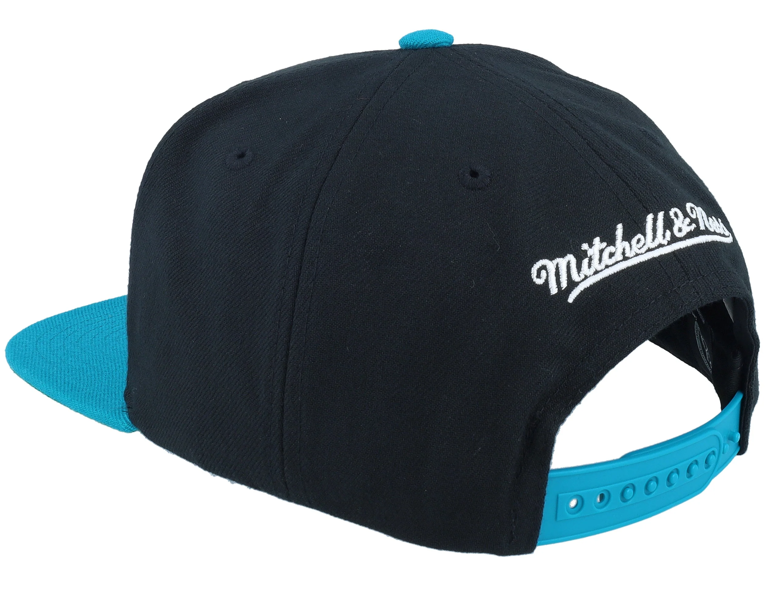 Mitchell & Ness Men's NHL Circle Splash Snapback Sharks Snapback Caps - Image 3
