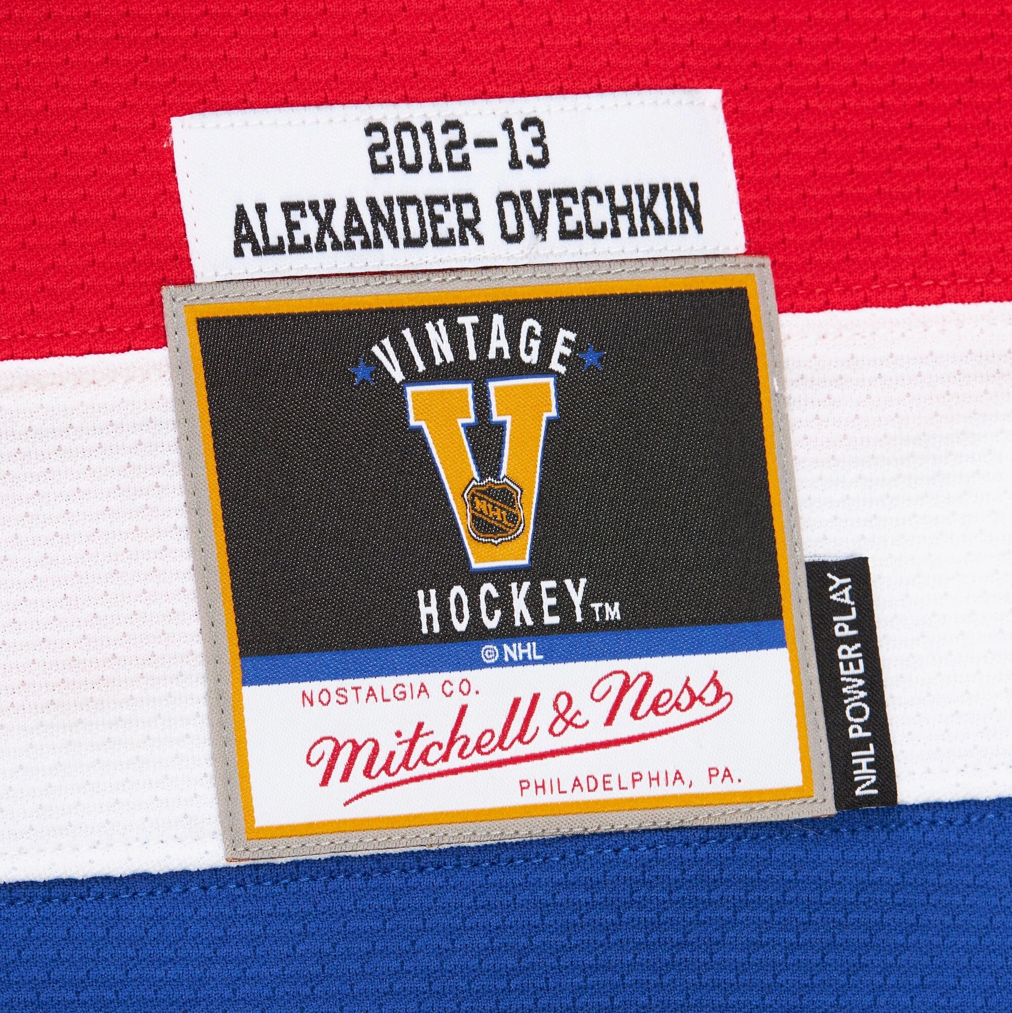 Mitchell & Ness Men's NHL White Alternate Jersey Capitals 2012 Alexander Ovechkin Jerseys - Image 7