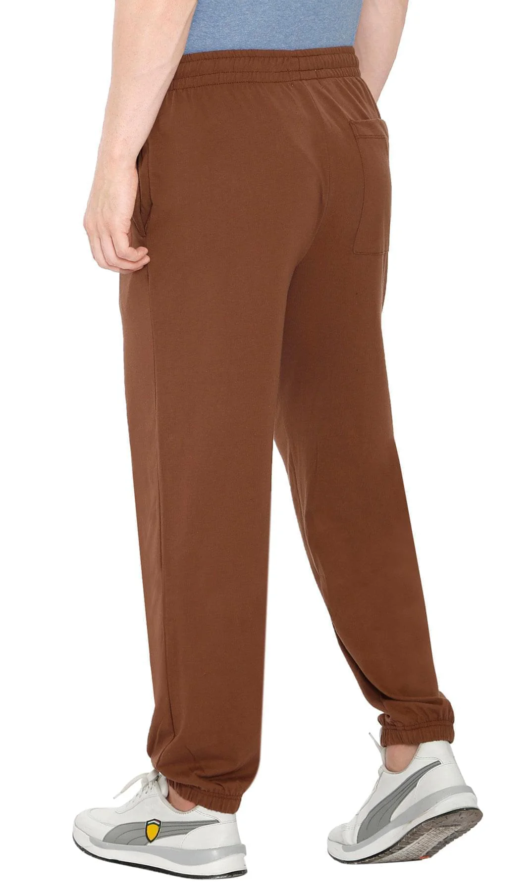 Mens Pull On Elastic Waist Knit Pants - Relaxed Dressing for Comfort - Image 18