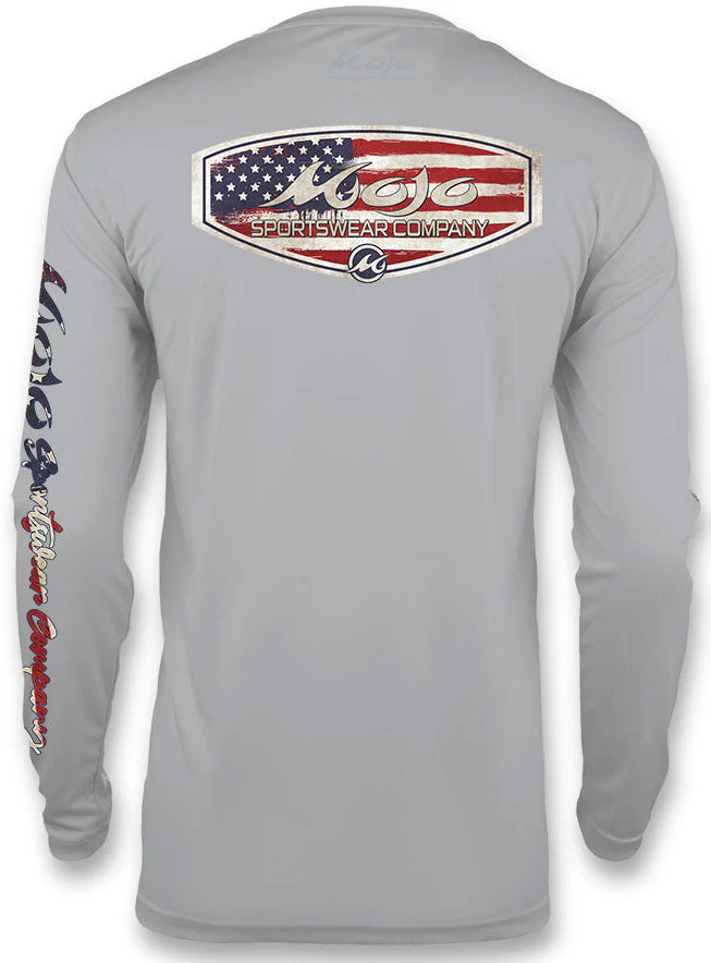 Men's SoWAL Sun Jersey Patriot Crest Long Sleeve - Image 3