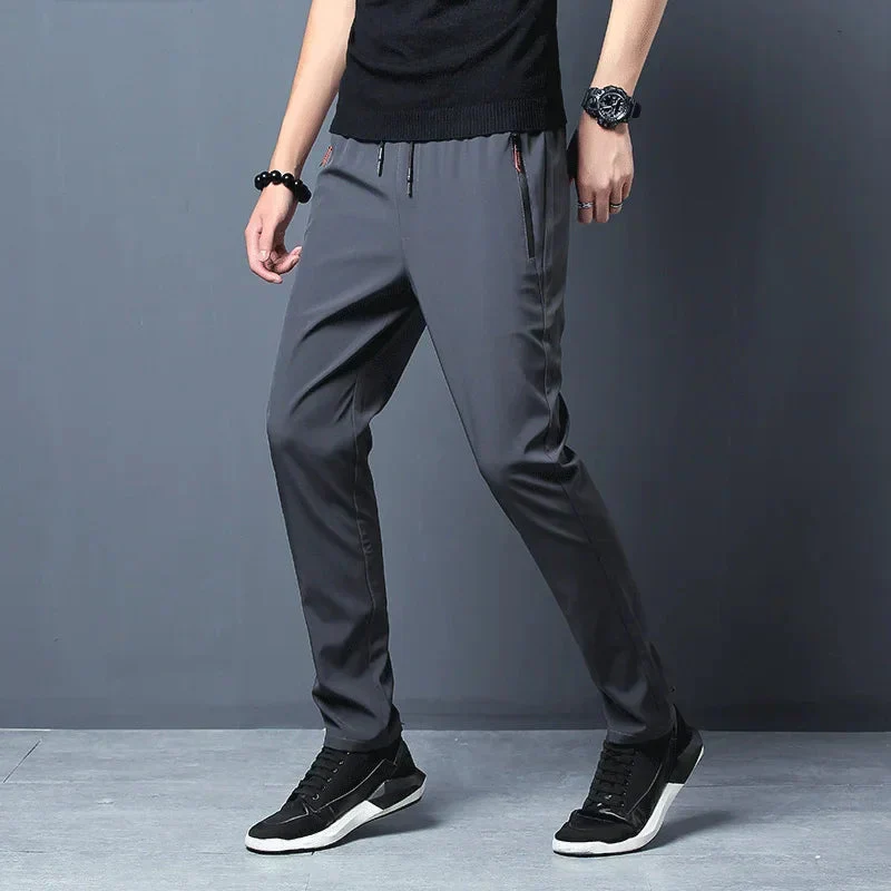 Men's Stretch Slim Fit Cargo Jogger Pants – Elastic Waist - Image 5