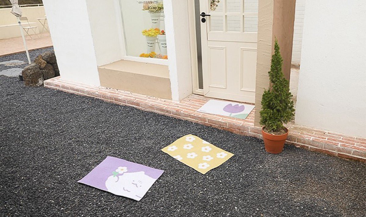Meoof Floral PVC Coil Cat Litter Trapping Mat - Image 18