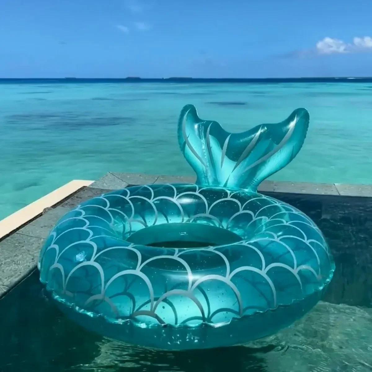 Mermaid Series Inflatable Swim Rings