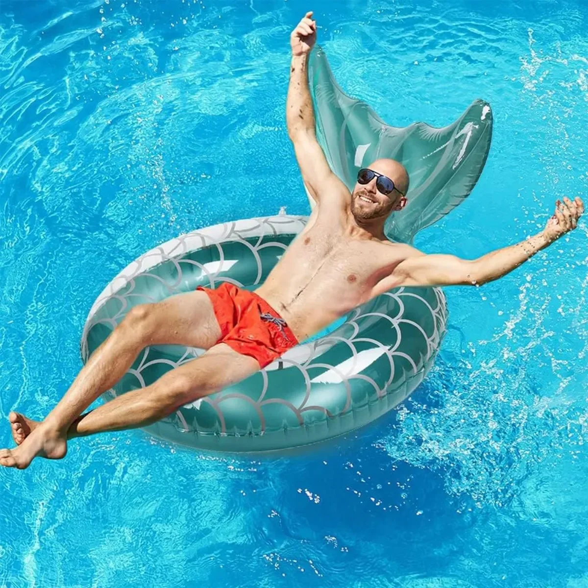 Mermaid Series Inflatable Swim Rings - Image 9