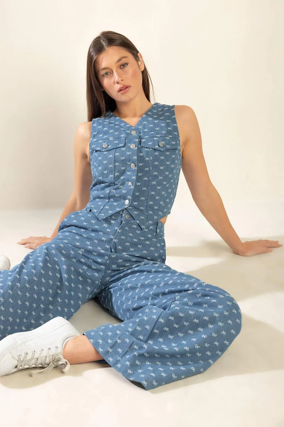 Mimosa Morning Woven Vest - Image 8