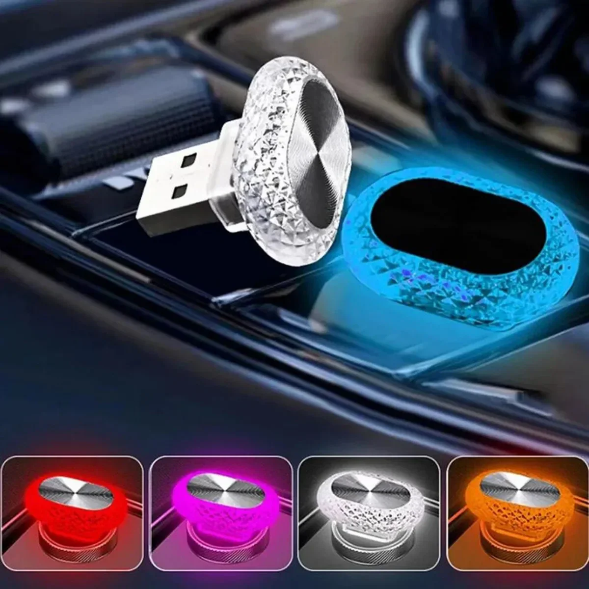 Mini USB Car Decor Light - Image 28