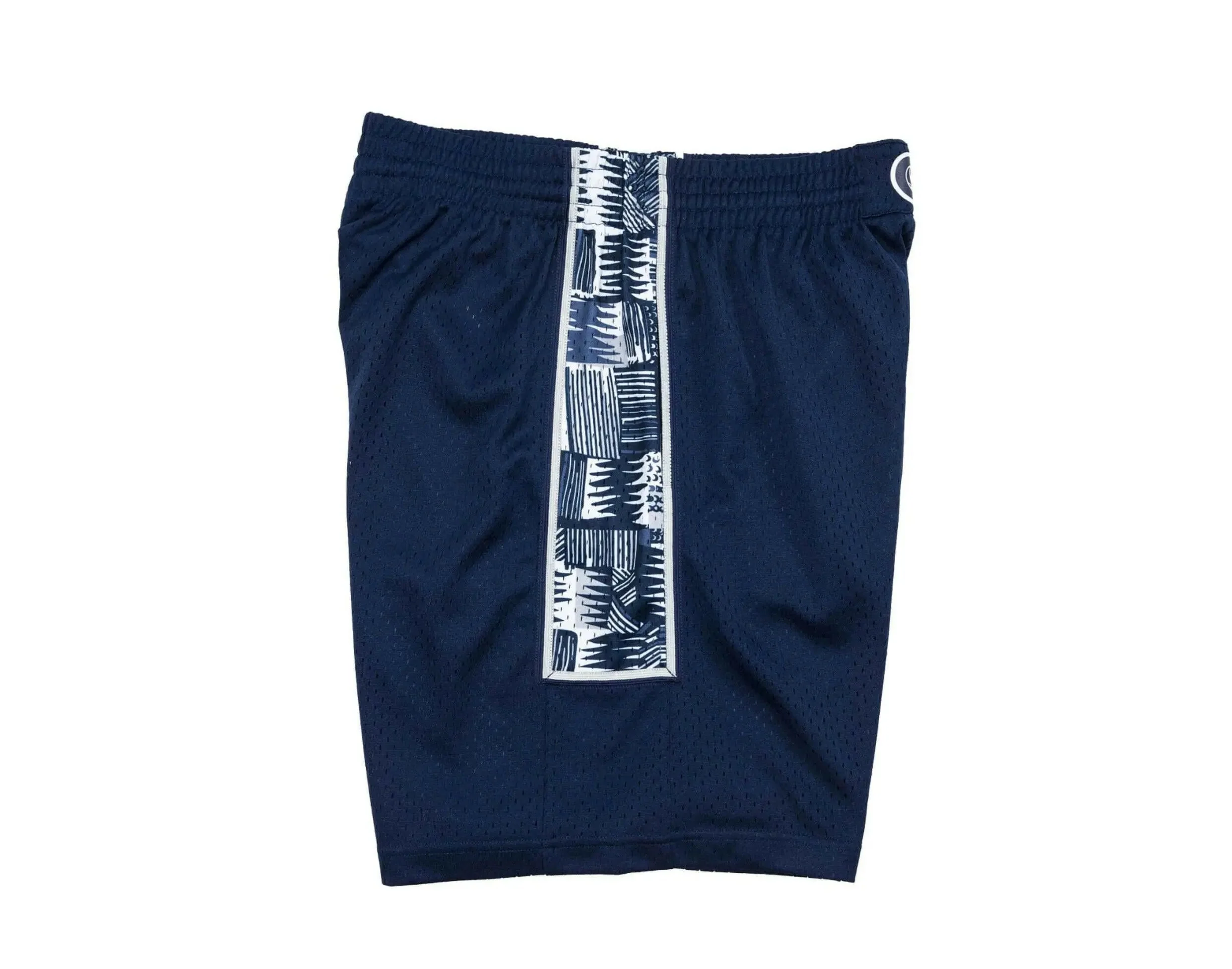 Mitchell & Ness Swingman Georgetown University 1995-96 Men Shorts Navy/White/Grey - Image 3