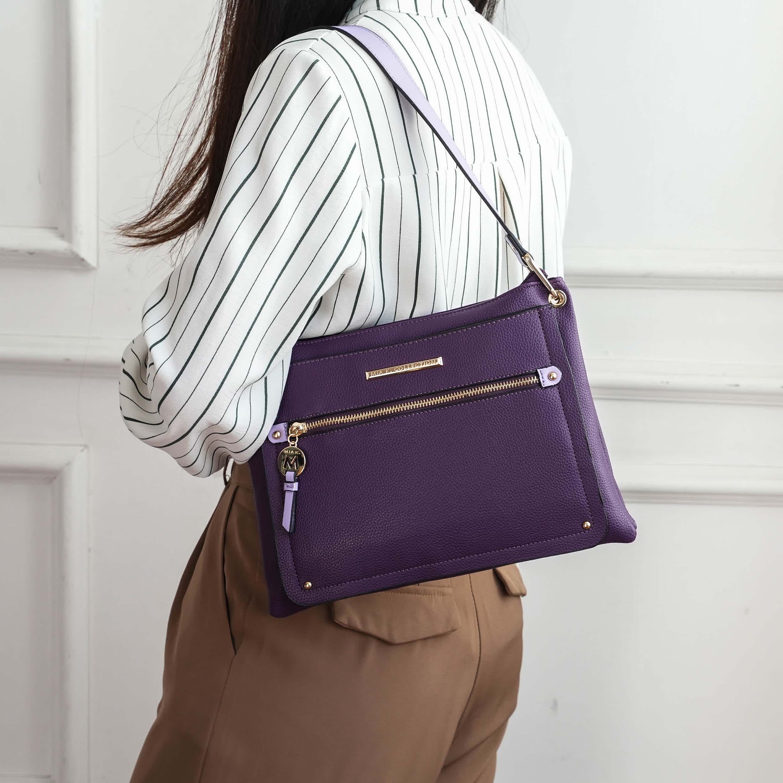 MKF Collection by Mia K. MKF Collection Aliyah Shoulder Bag by Mia K - Image 2