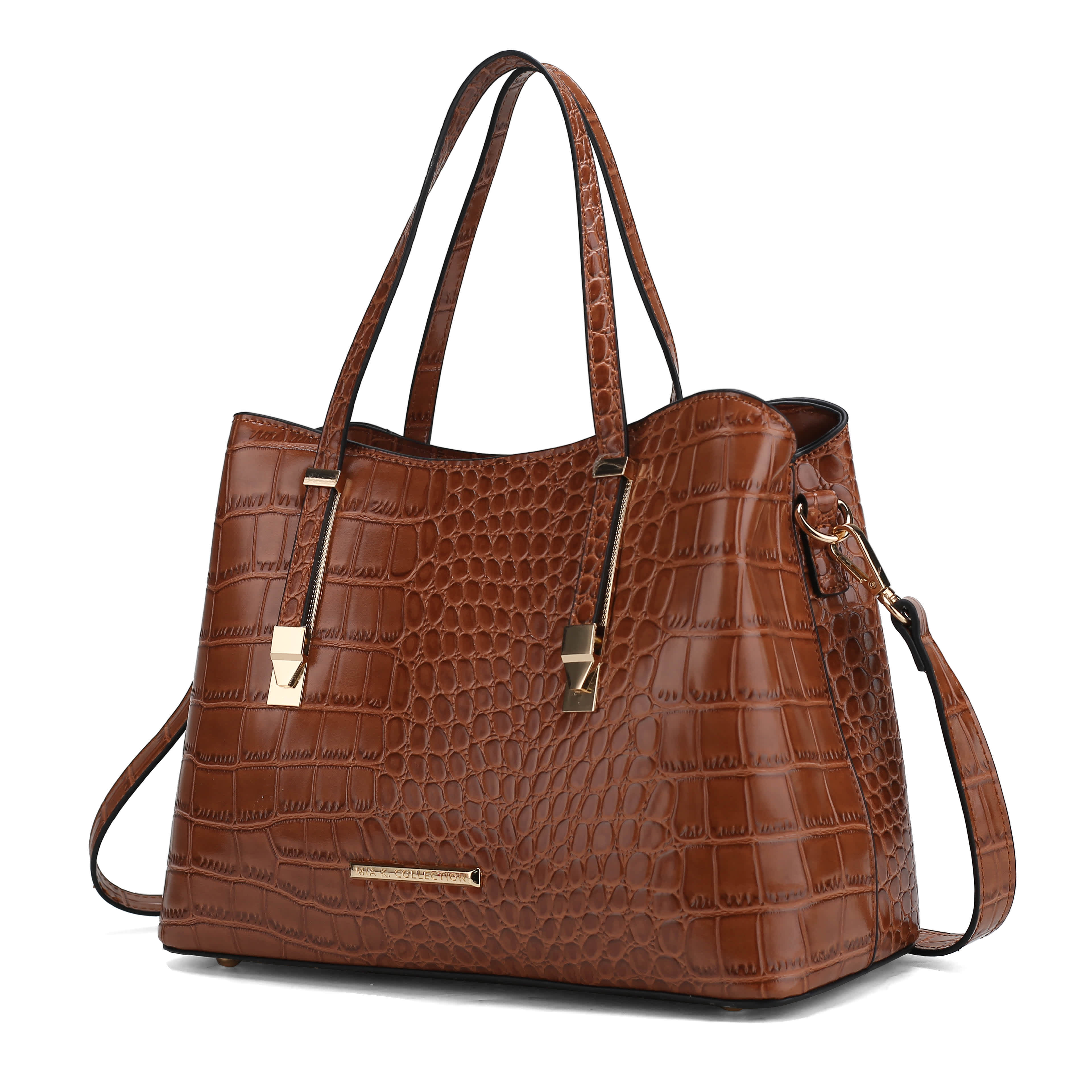 MKF Collection Aurelia Crocodile Embossed Vegan Leather Women’s Tote Bag by Mia K - Image 3