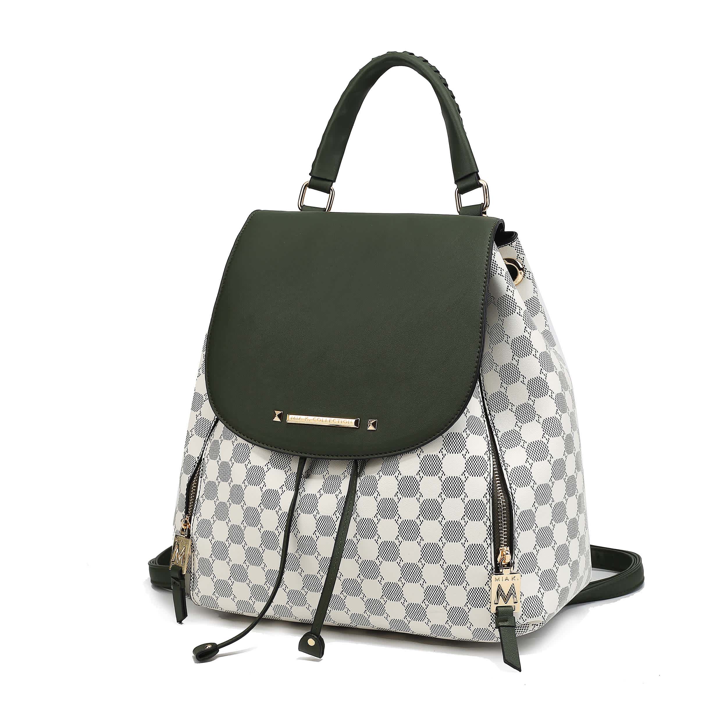 MKF Collection Kimberly Backpack Circular Print Tote Bag by Mia K. - Image 14