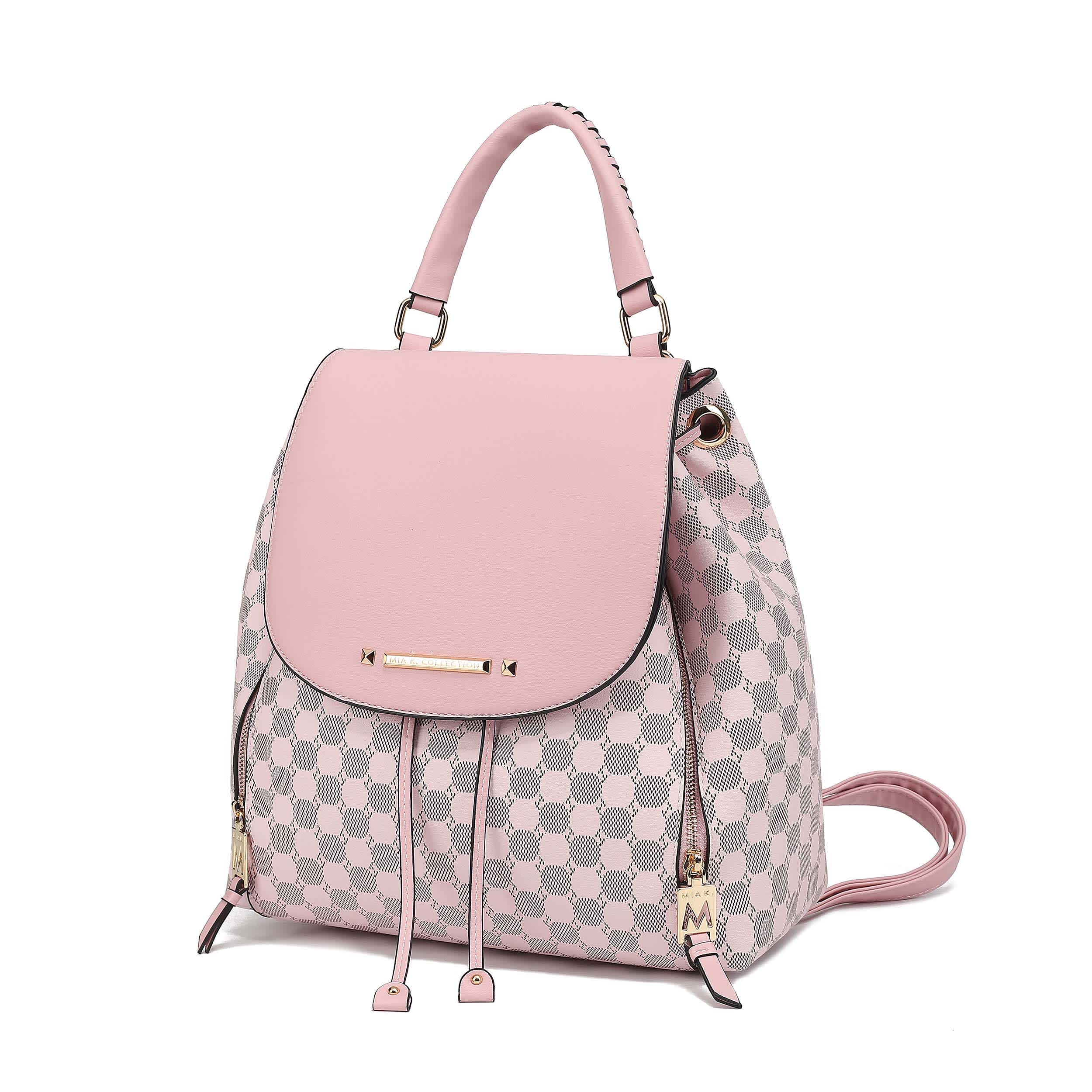 MKF Collection Kimberly Backpack Circular Print Tote Bag by Mia K. - Image 17