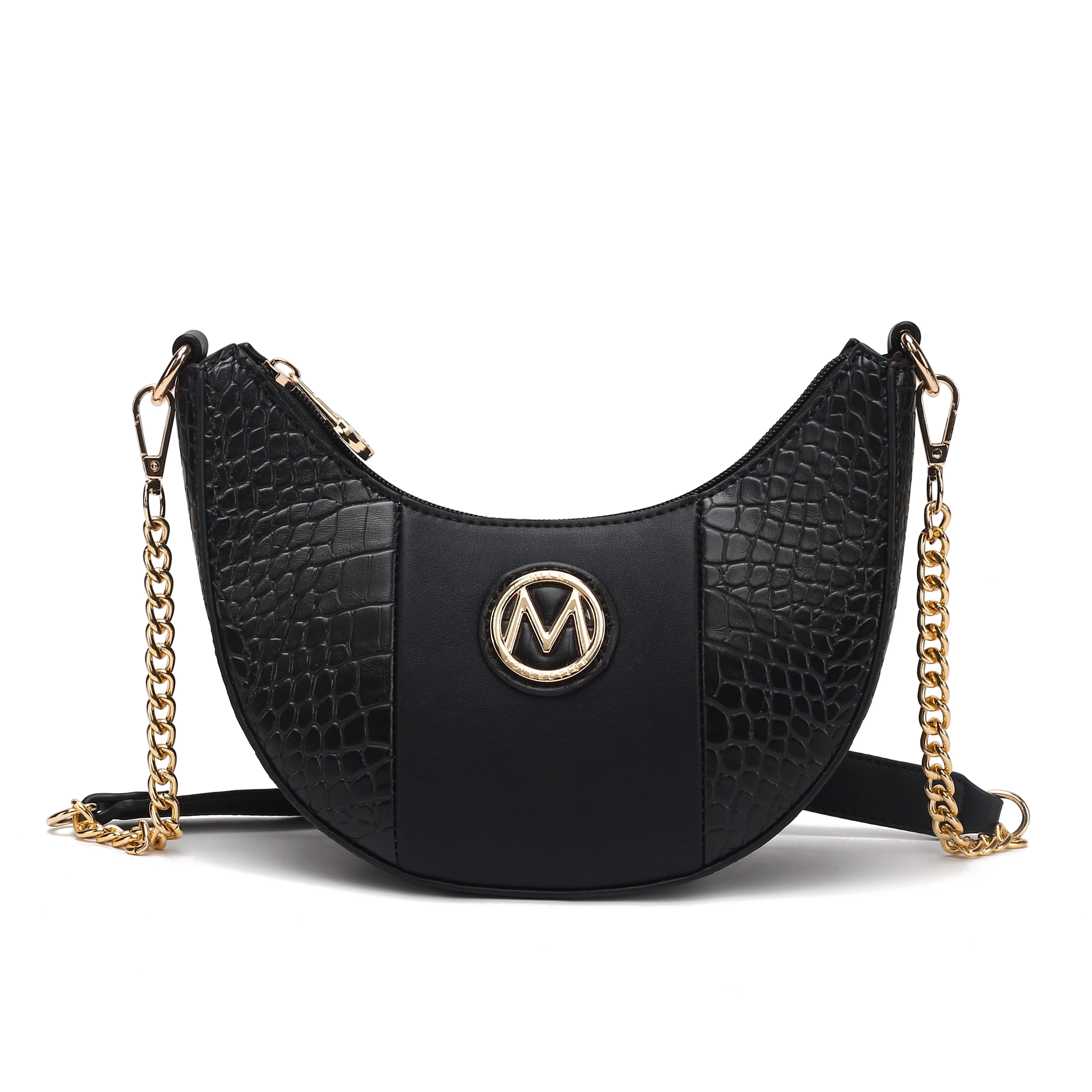 MKF Collection Women's Amira Embossed Crossbody Bag - Image 6