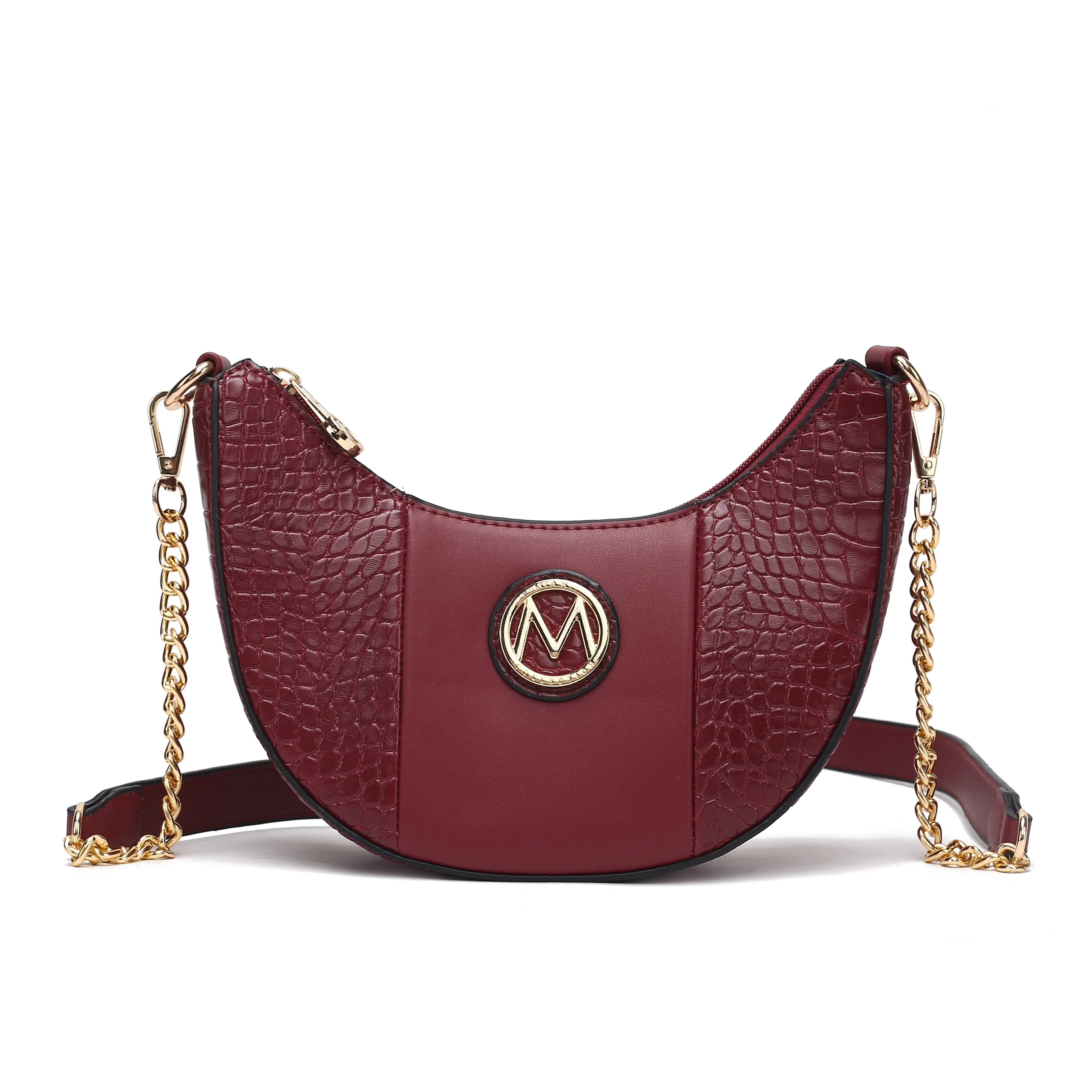 MKF Collection Women's Amira Embossed Crossbody Bag - Image 8